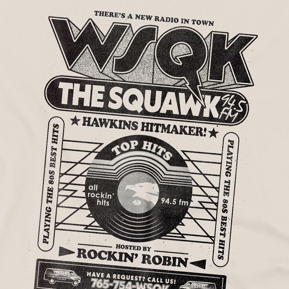 Beige - Stranger Things - Stranger Things Hawkins Hitmakers Front Back T-Shi - 3