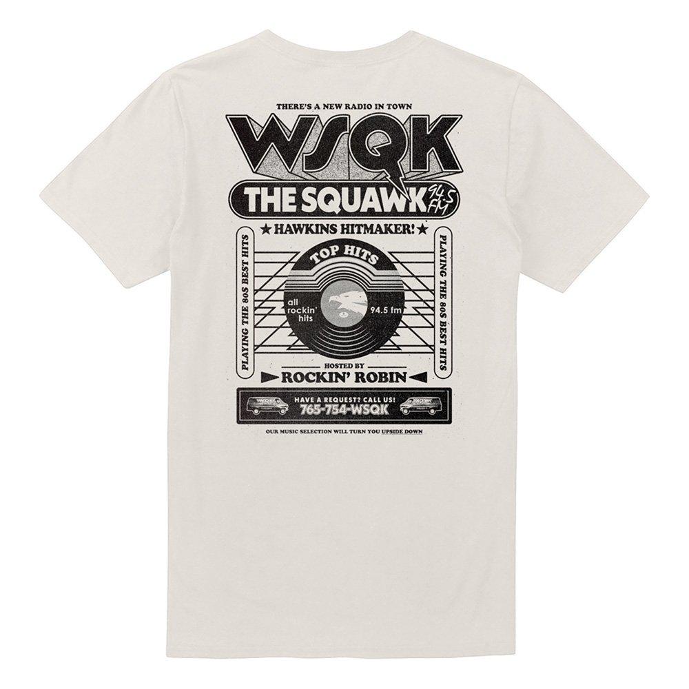 Beige - Stranger Things - Stranger Things Hawkins Hitmakers Front Back T-Shi - 4