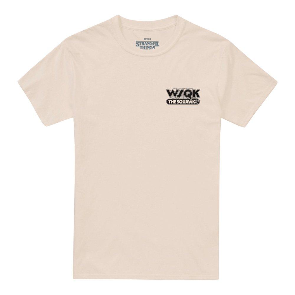 Beige - Stranger Things - Stranger Things Hawkins Hitmakers Front Back T-Shi - 5