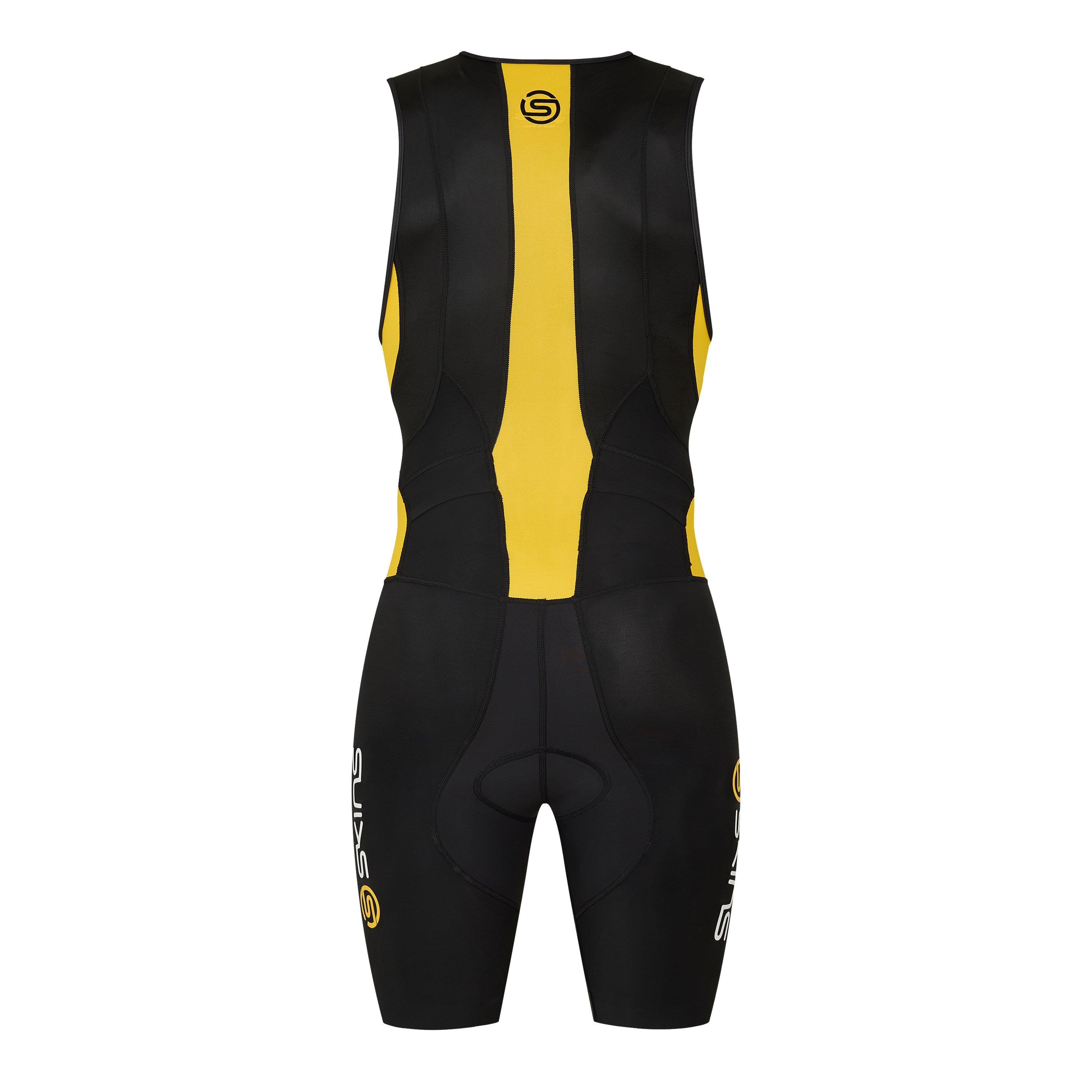 Black - Skins - Tri 400 Skinsuit Mens - 2