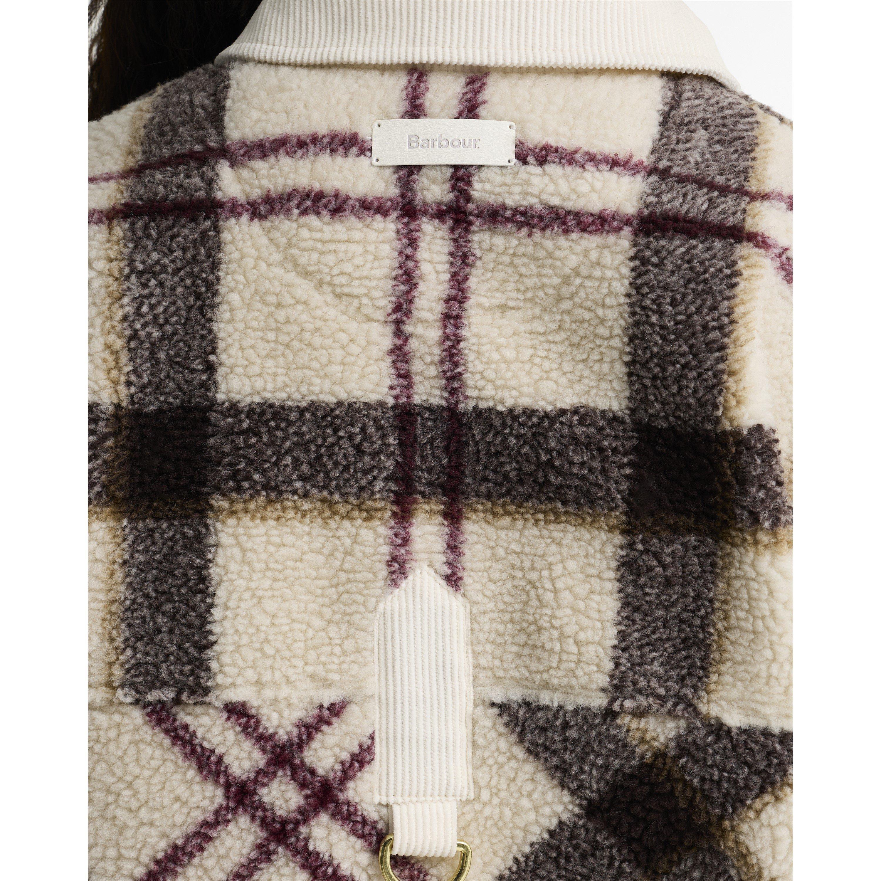 Ecru Tartan - Barbour - B.Li Hazelwood Flc Ld64 - 9