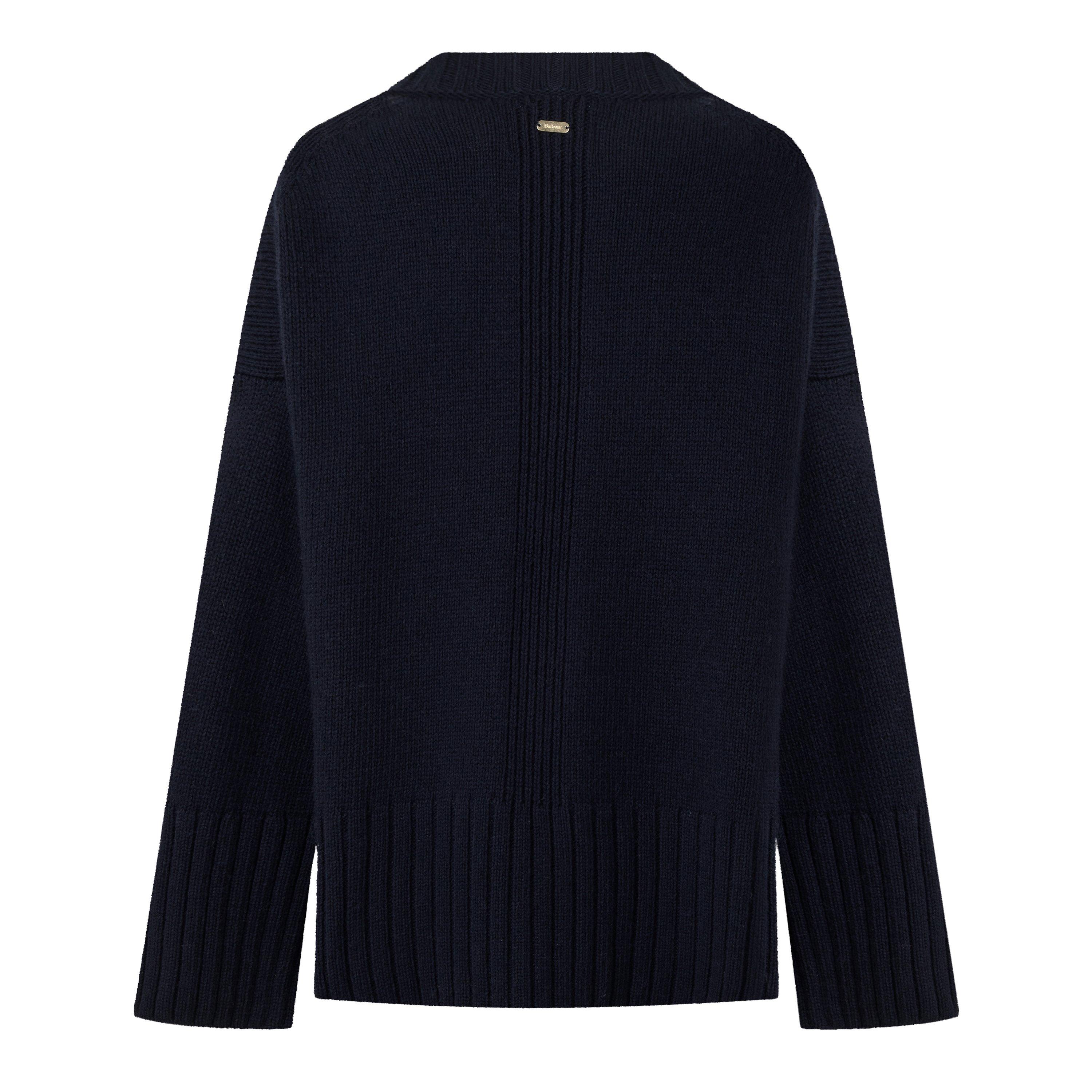 Navy - Barbour - B.Li Gaia Jumper Ld64 - 2