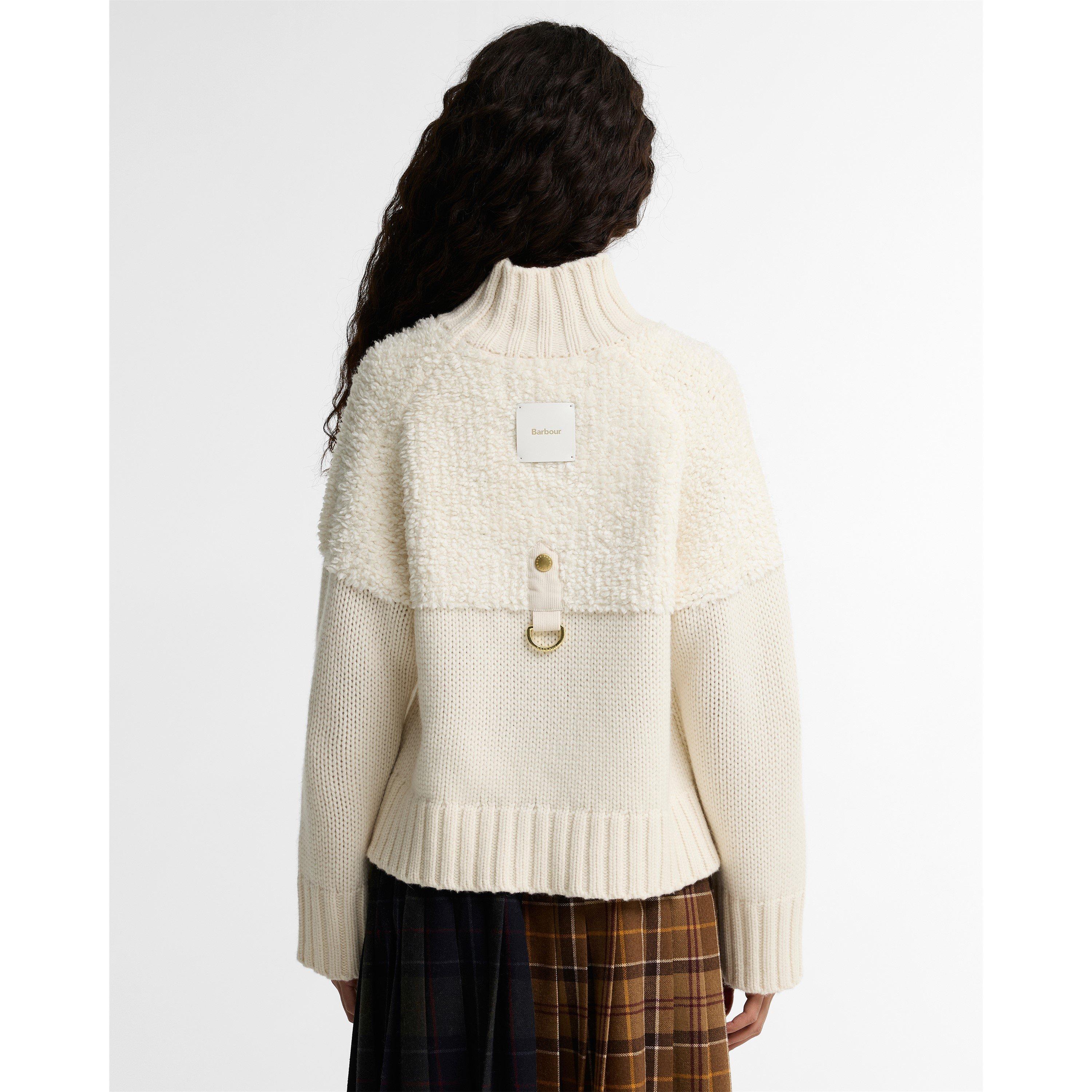 Ecru - Barbour - B.Li Rothley Jumper Ld64 - 3