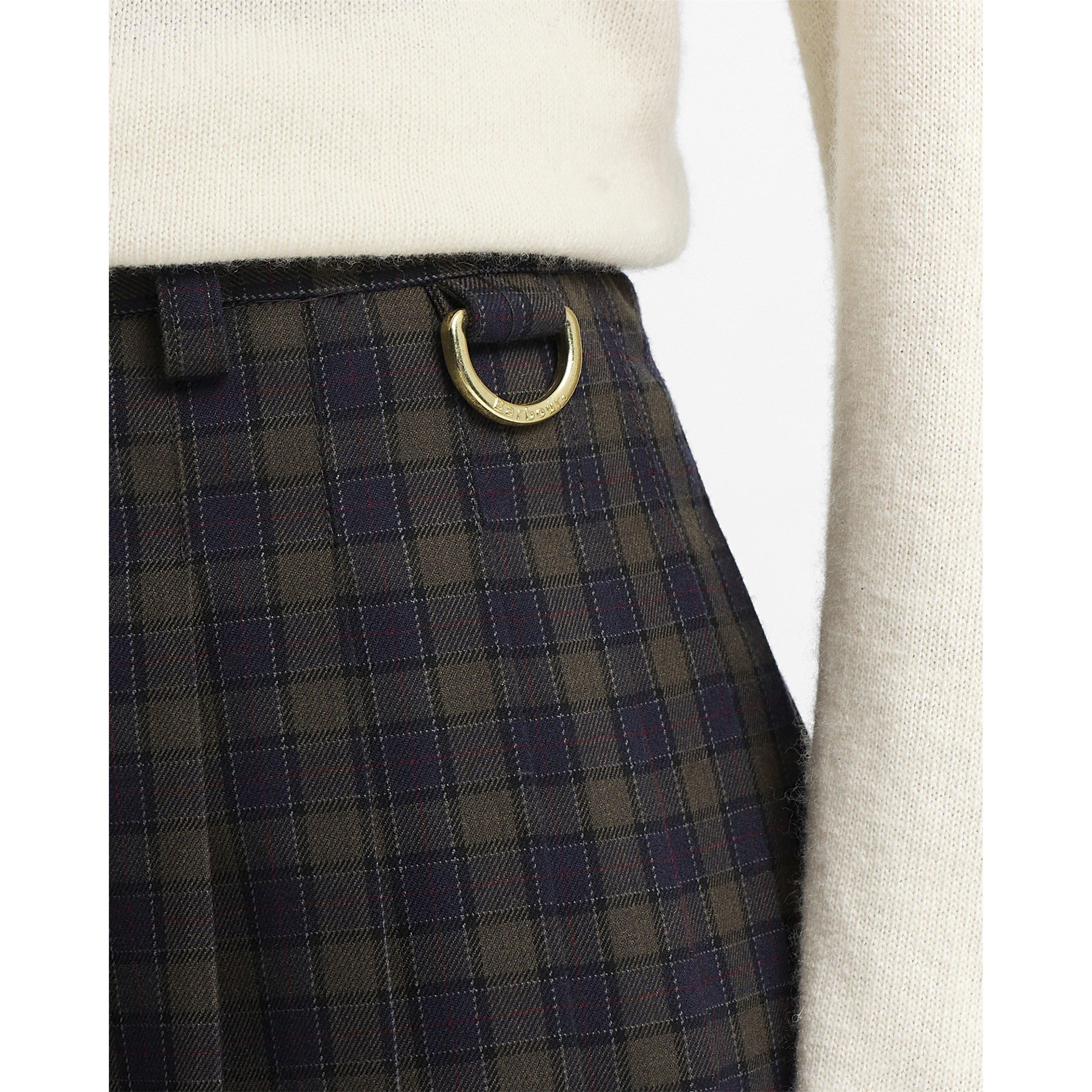 Shadow Classic - Barbour - Women's Carville Barbour Re-Engineered Tartan Mini Pleated Skirt - 4
