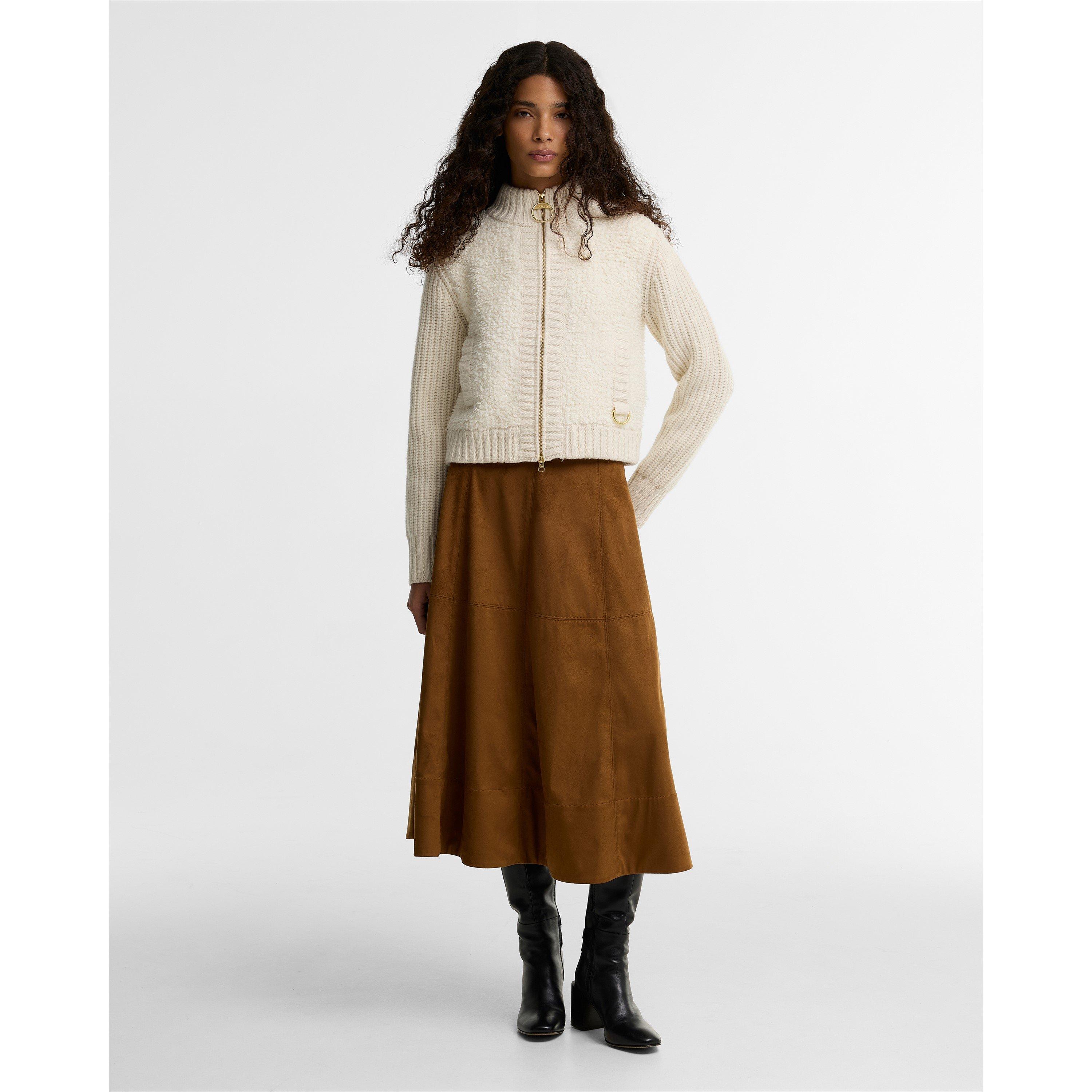 Tan - Barbour - B.Li Rothley Skirt Ld64 - 6