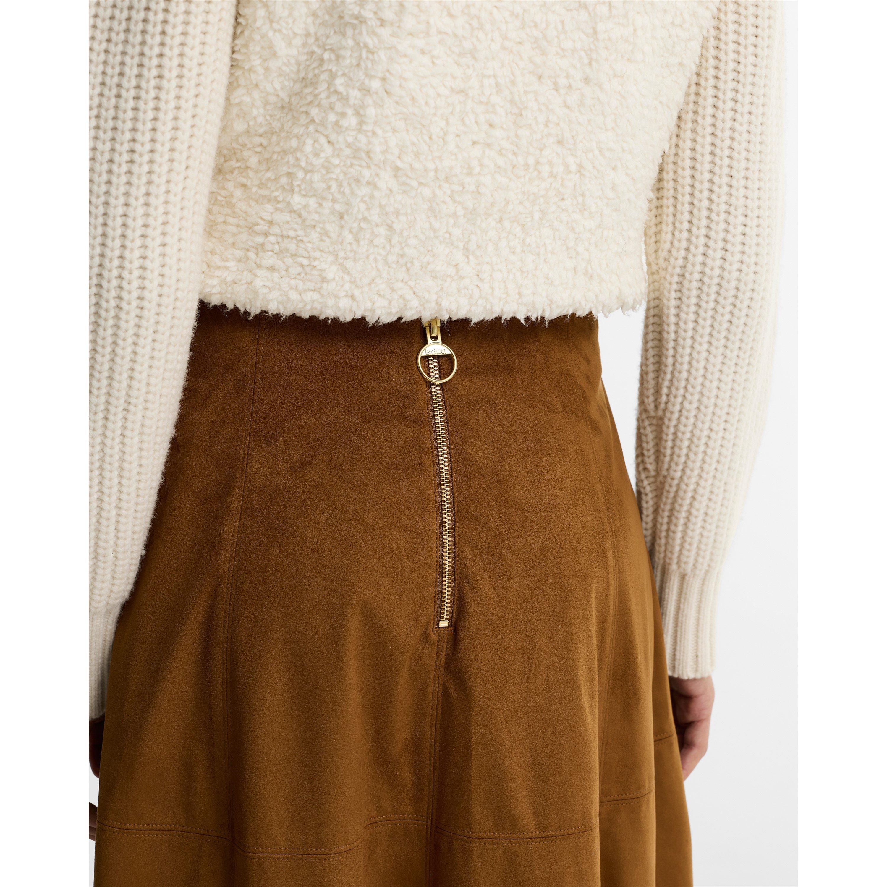 Tan - Barbour - B.Li Rothley Skirt Ld64 - 8