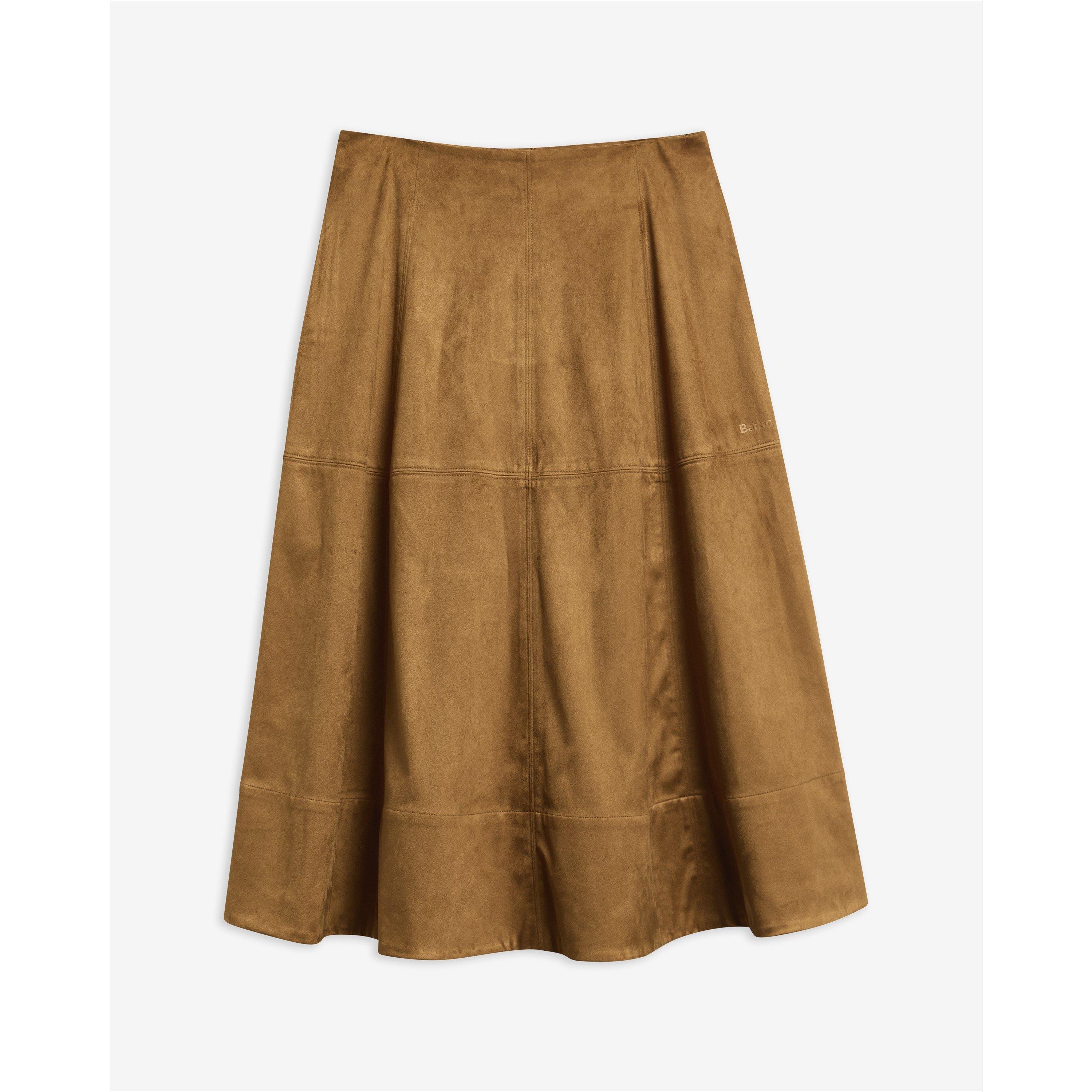 Tan - Barbour - B.Li Rothley Skirt Ld64 - 9