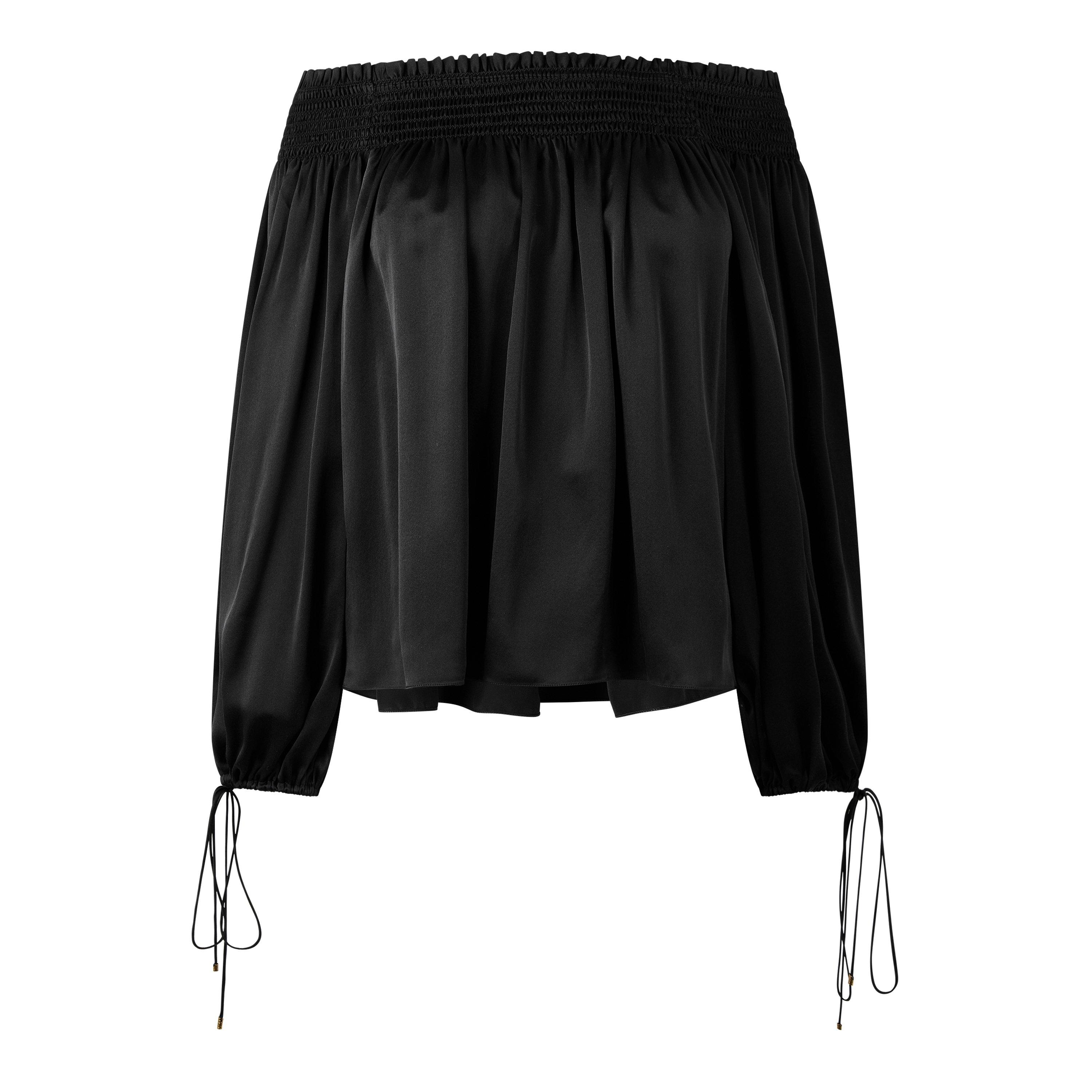 Black - Chloe - Women's HT47 Long Sleeve Blouse - 1