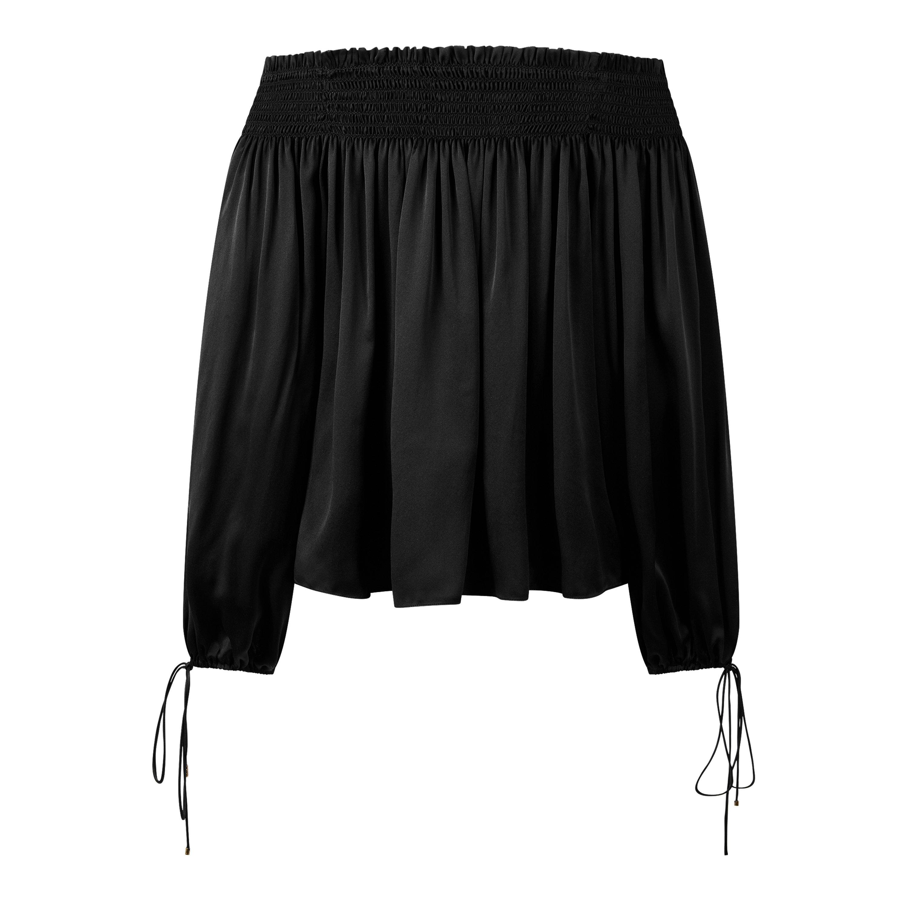 Black - Chloe - Women's HT47 Long Sleeve Blouse - 2