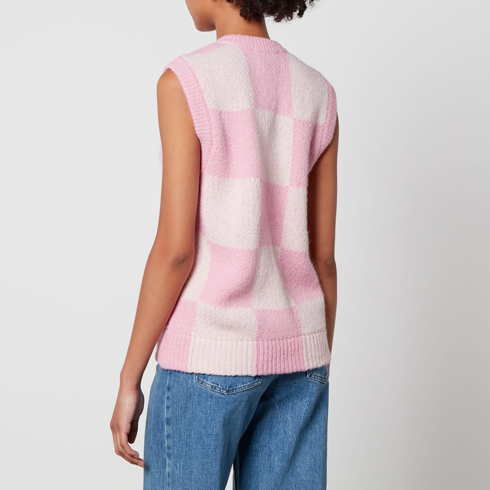 Purple - Stine Goya - Noa Check Vest - 2