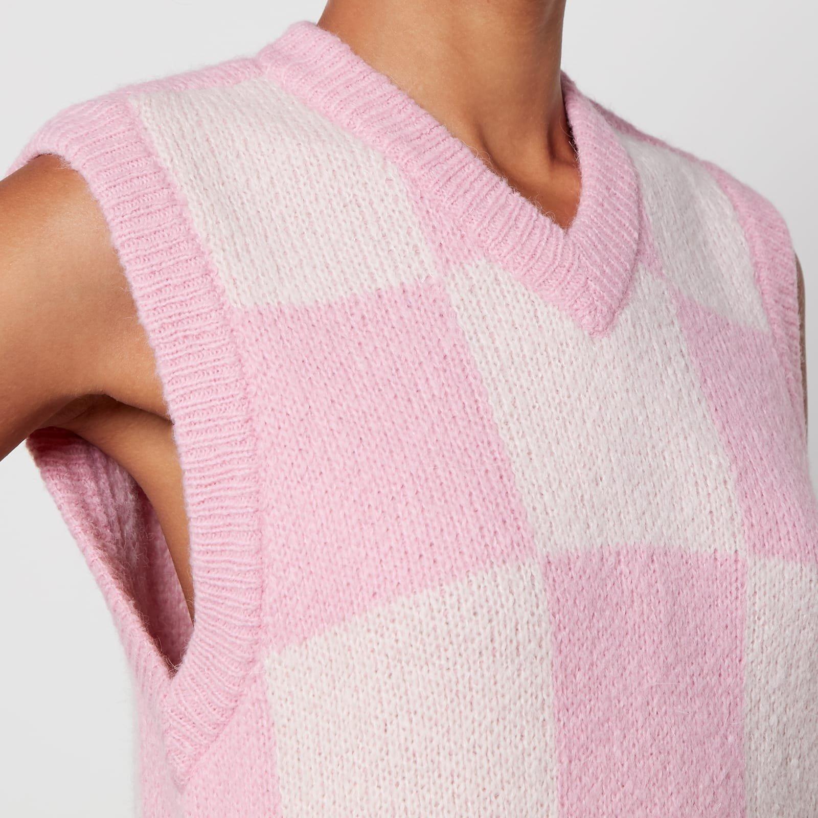 Purple - Stine Goya - Noa Check Vest - 3