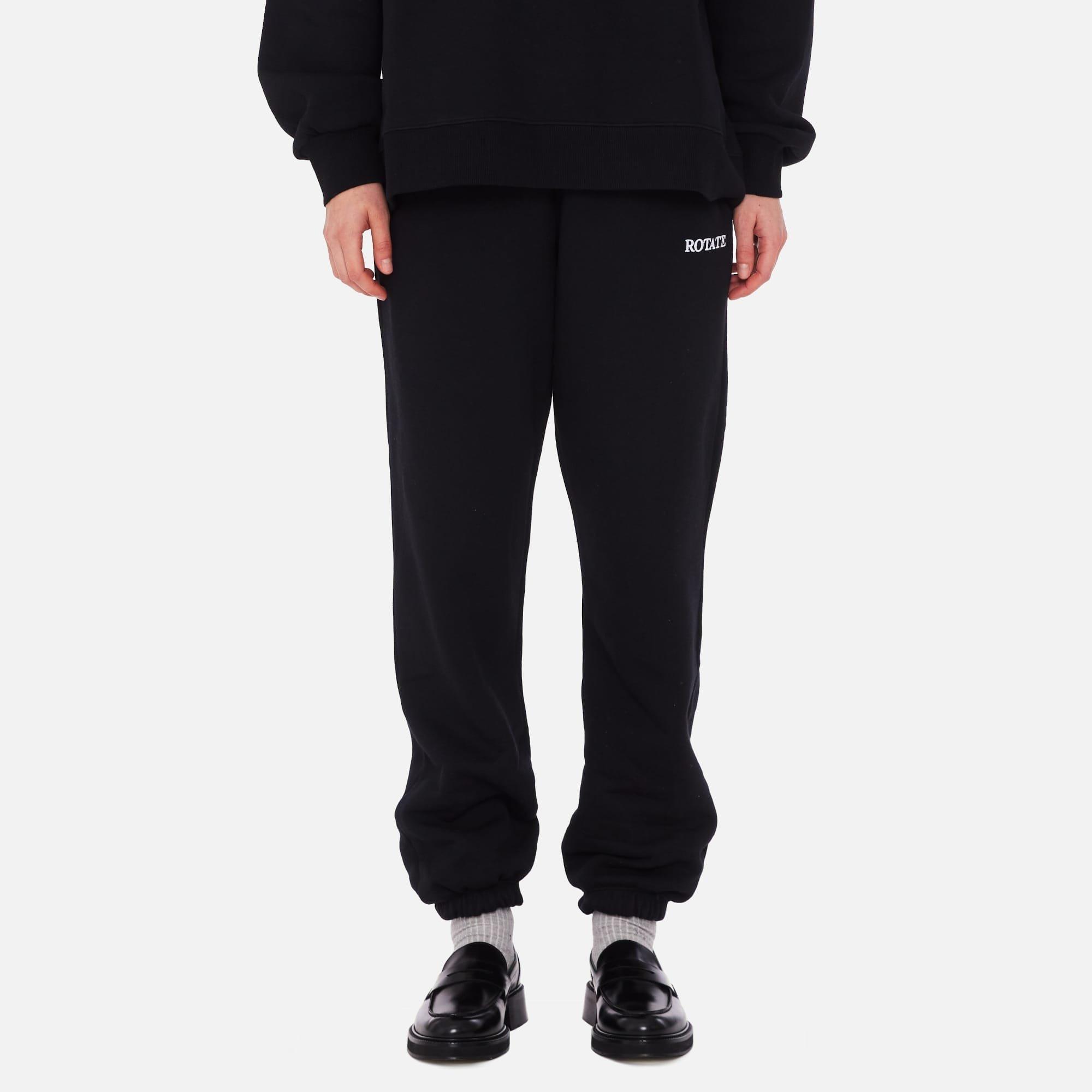 Black - Rotate Sunday - Logo Sweatpants - 3