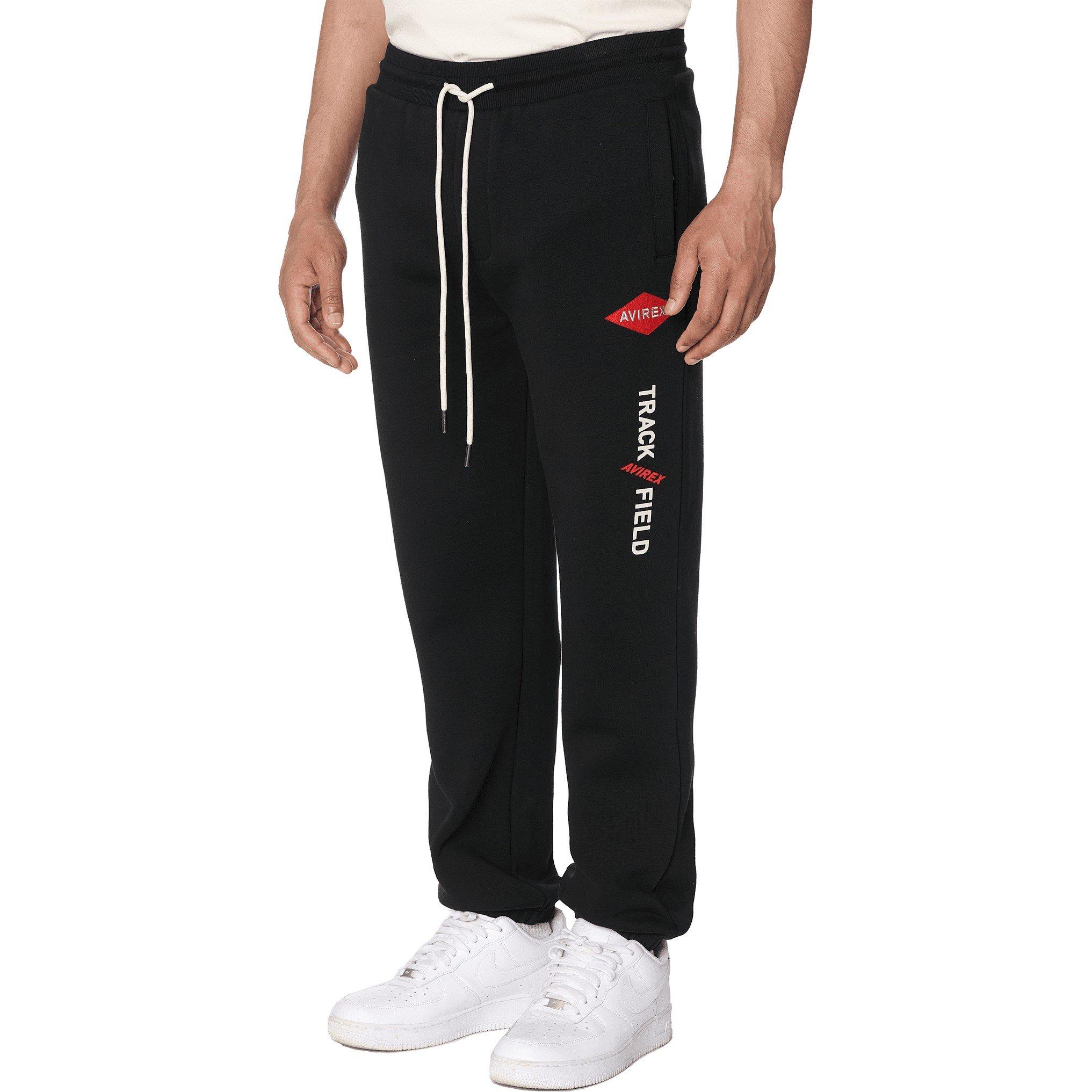 Black - Avirex - Track N Field Joggers - 7