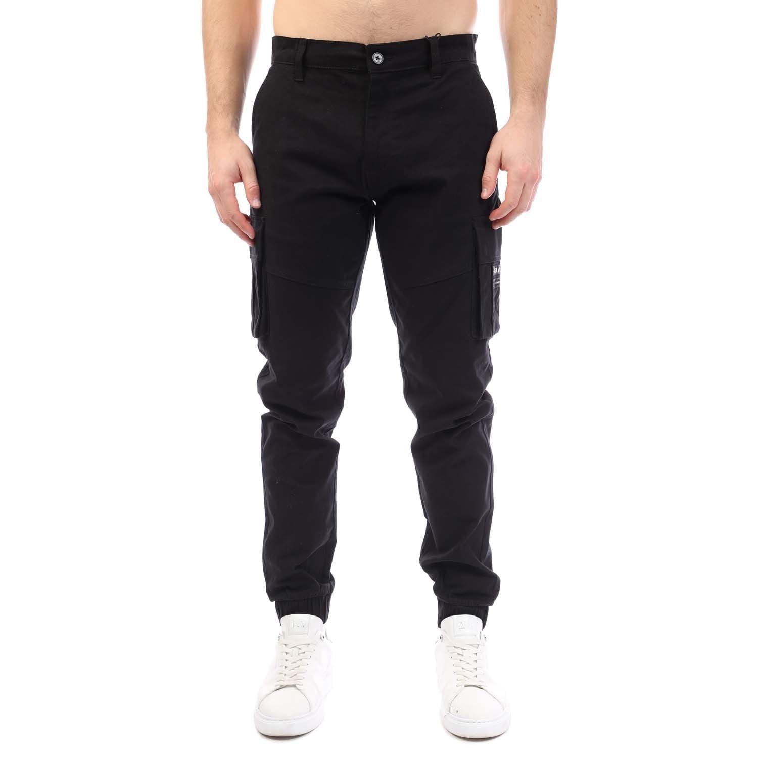 Black - Duck and Cover - Chemmer Woven Joggers - 1