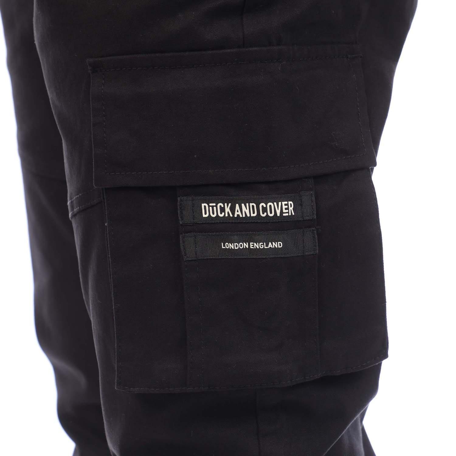 Black - Duck and Cover - Chemmer Woven Joggers - 4