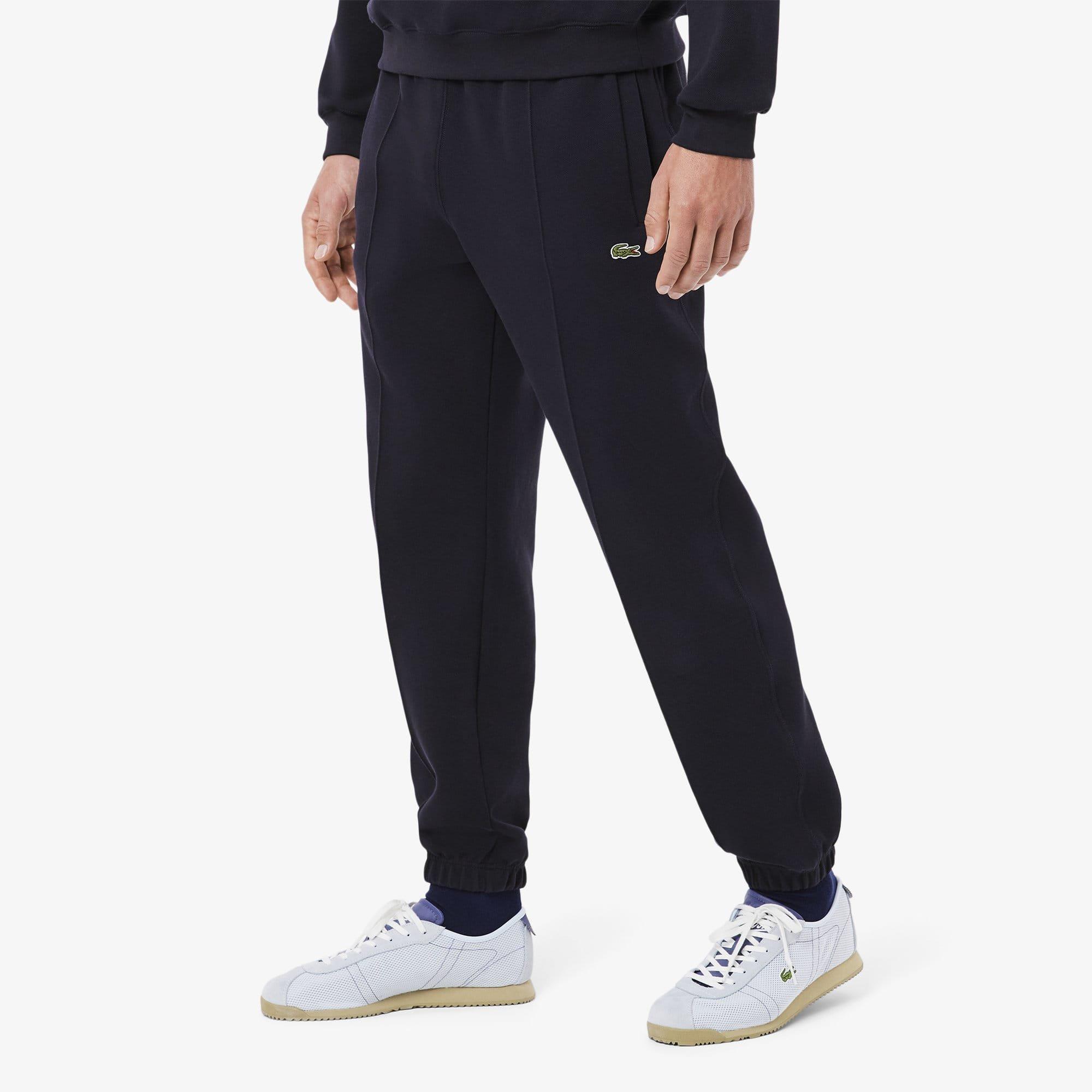 Blue - Lacoste - Regular-Fit Pique Sweatpants - 2