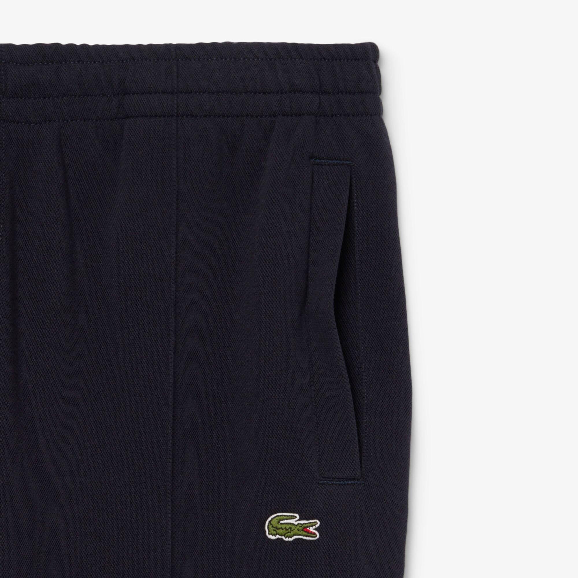 Blue - Lacoste - Regular-Fit Pique Sweatpants - 4