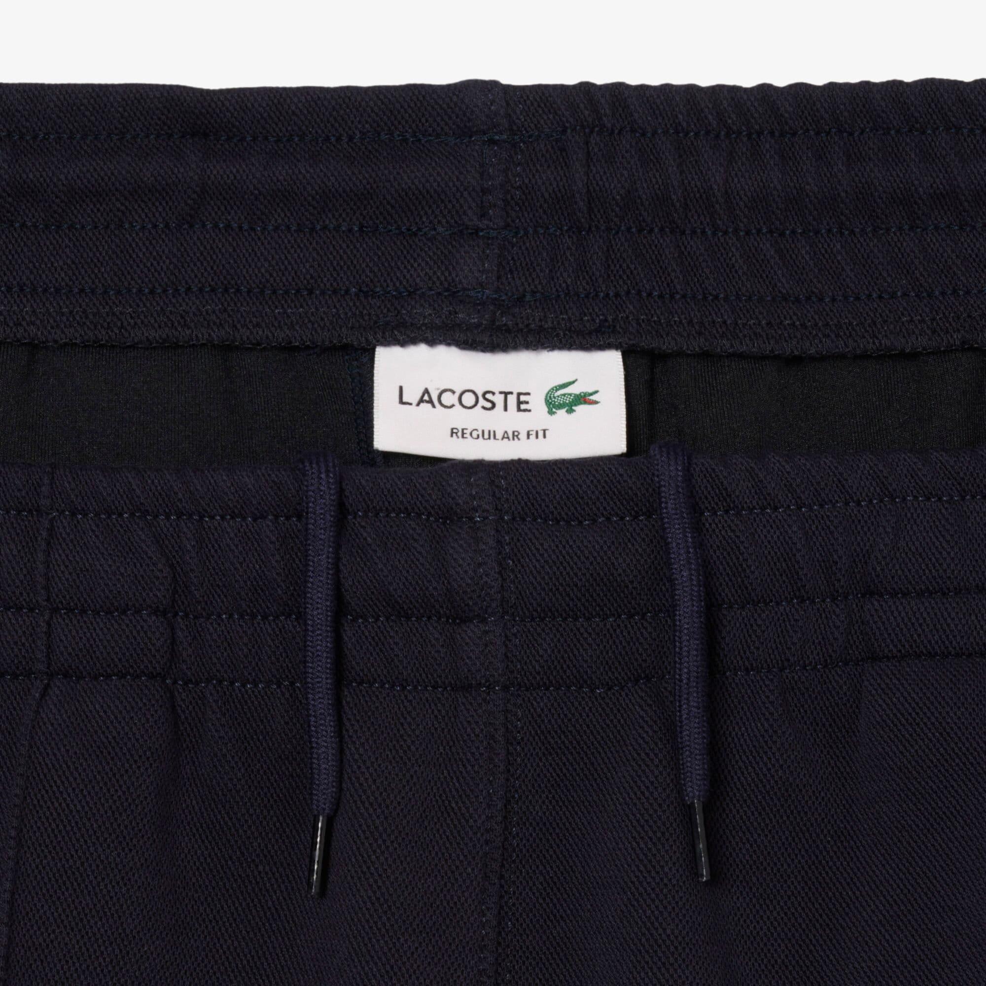 Blue - Lacoste - Regular-Fit Pique Sweatpants - 6