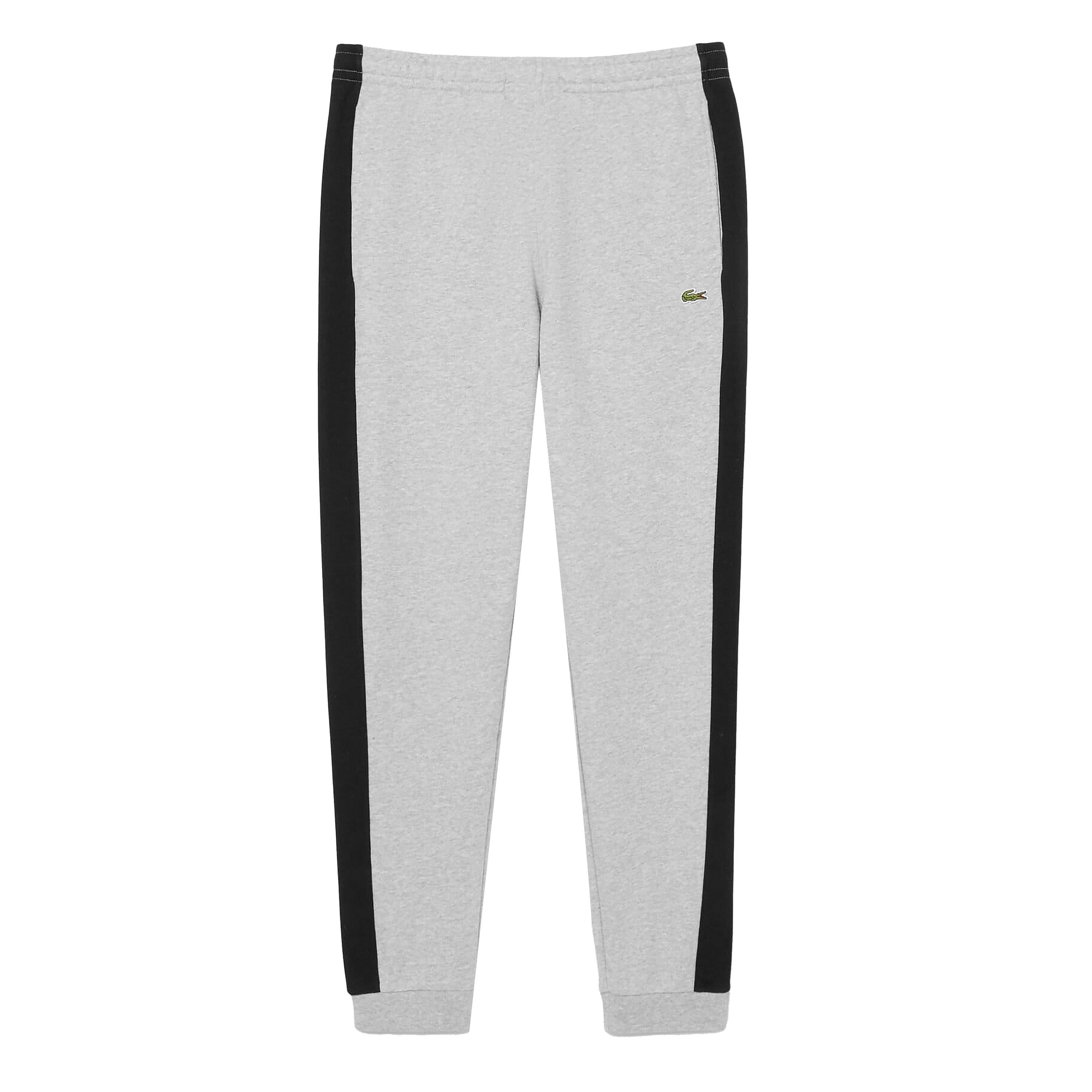 Lacoste Tapered Colour Block Sweatpants - Grey - XS