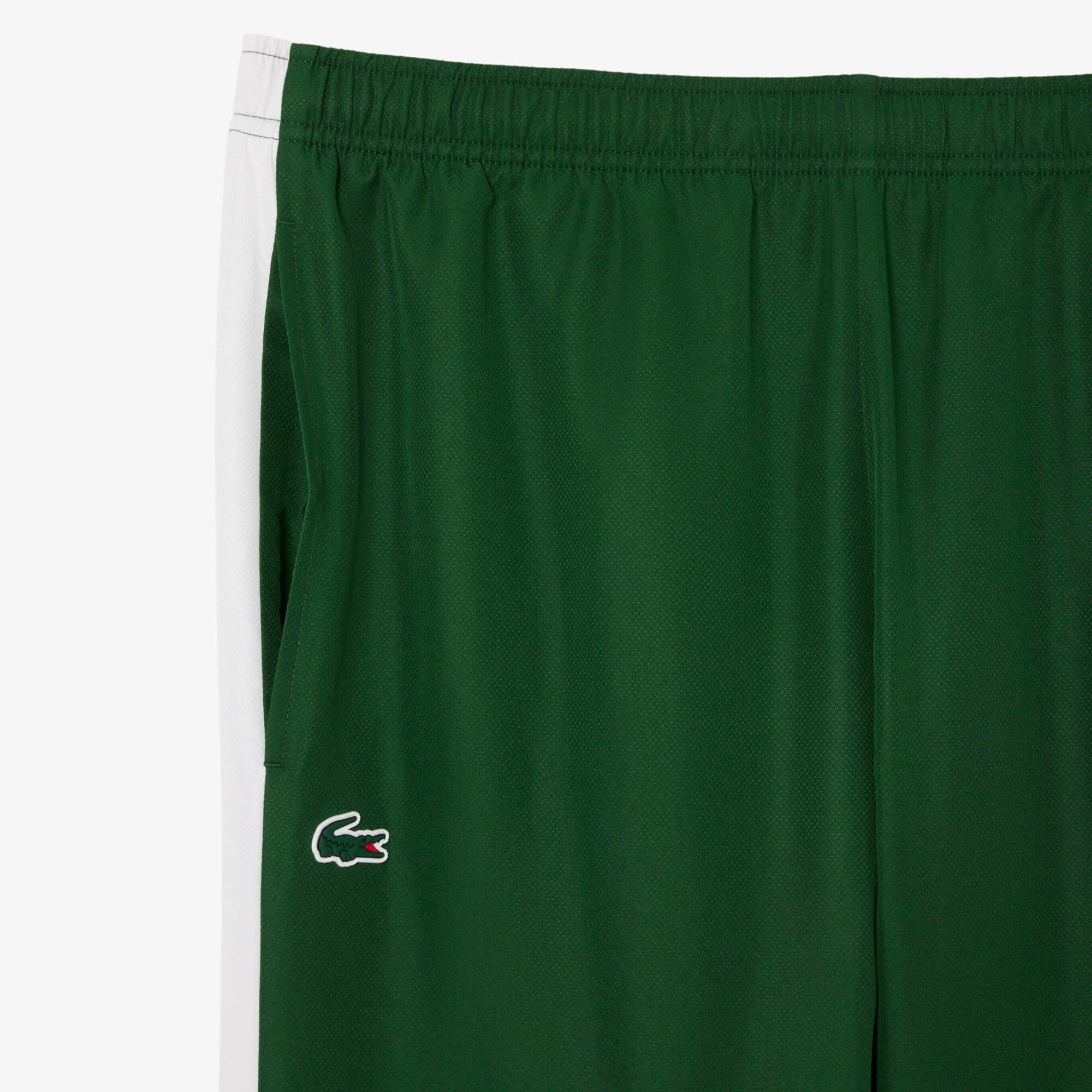 Green - Lacoste - Tennis Colour Block Joggers - 5