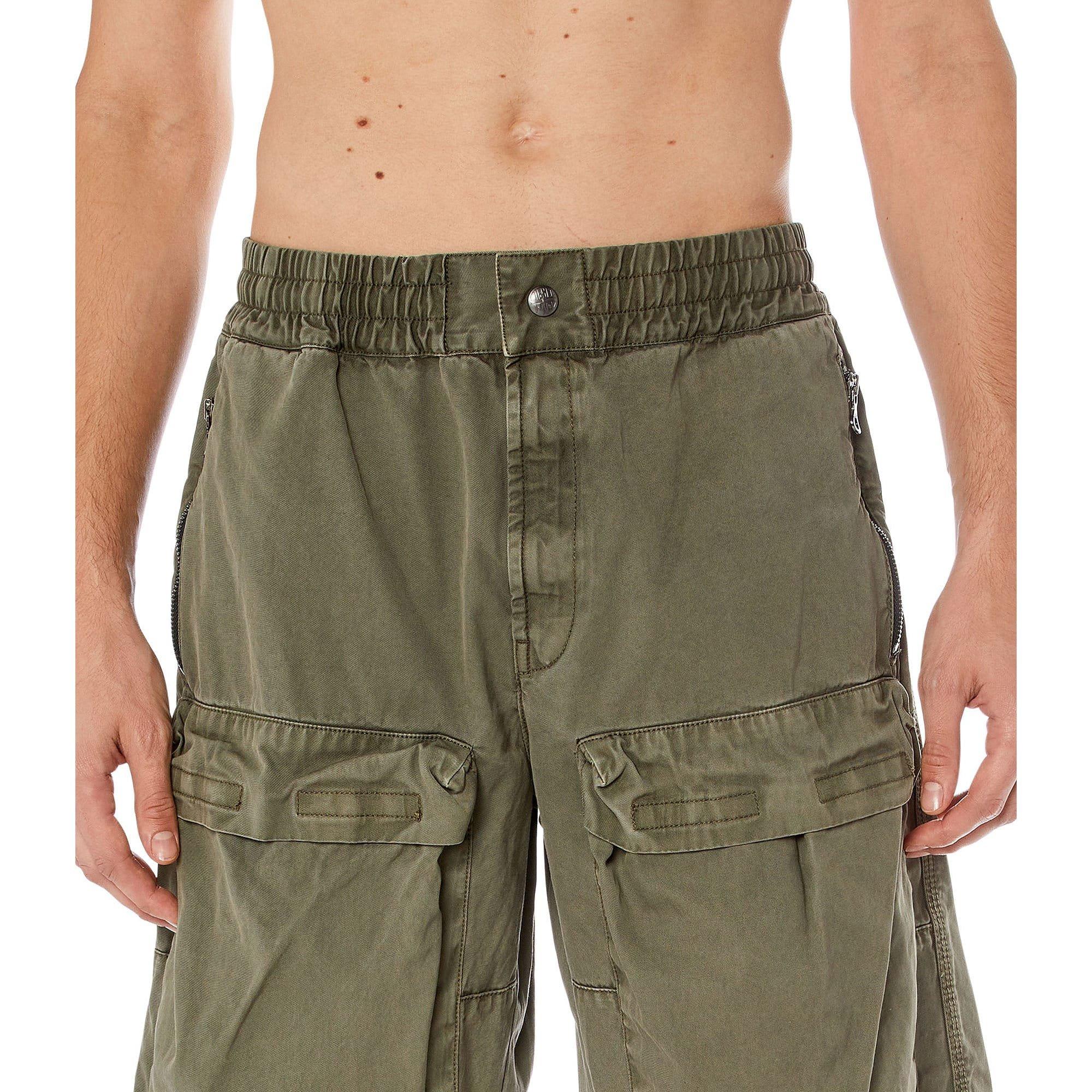 Green - Diesel - P-Beek Shorts - 3