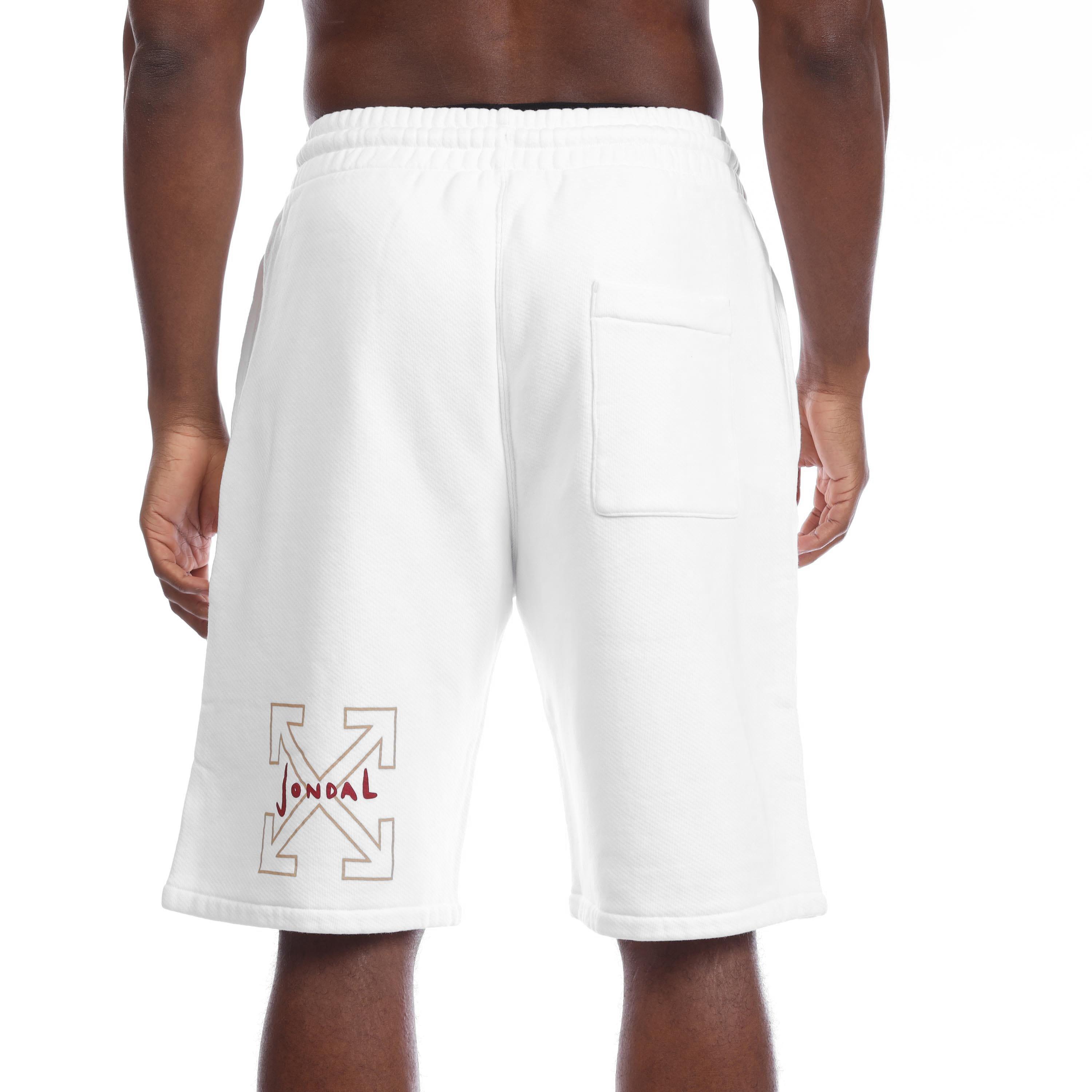 Off White - Off White - Skate Sweat Shorts - 4