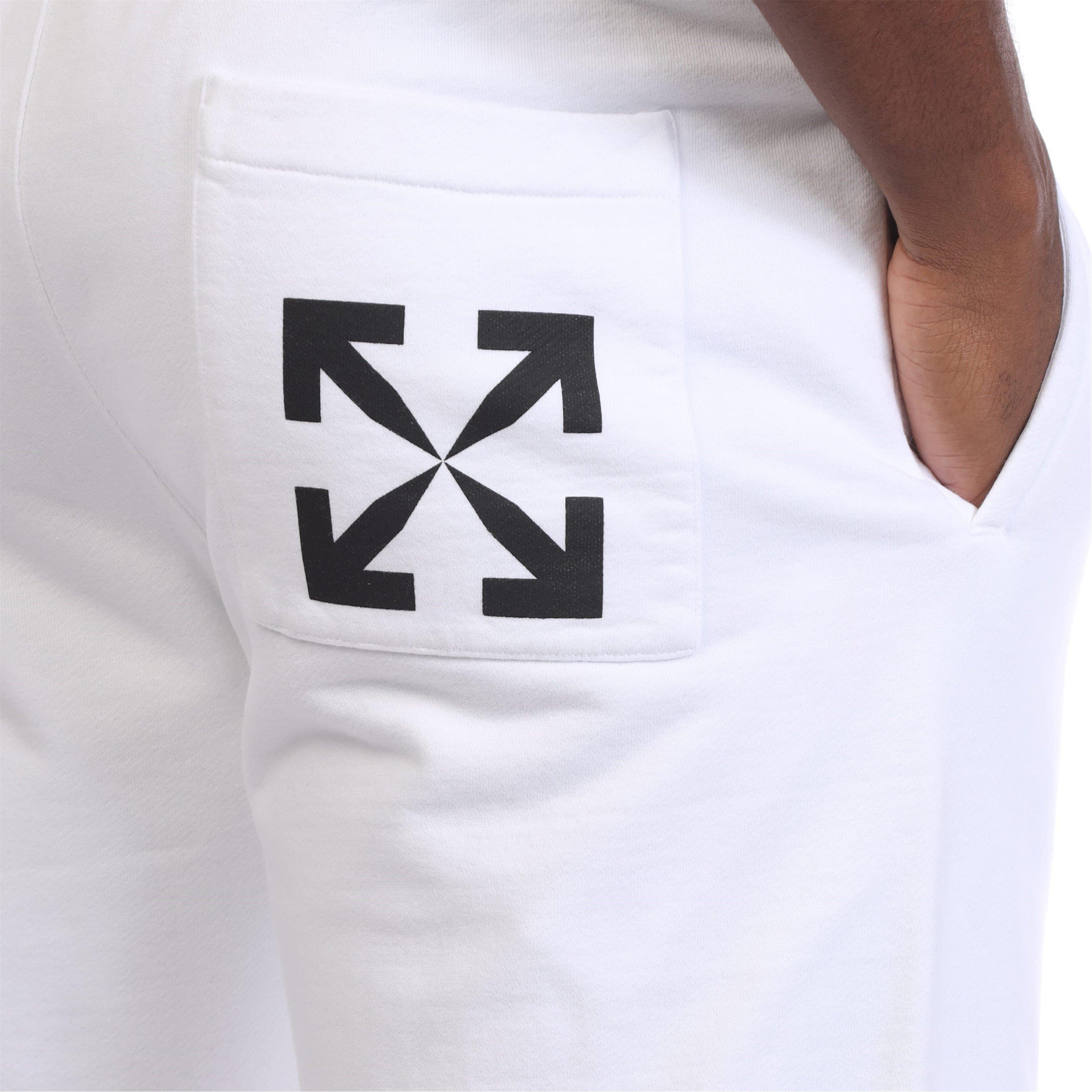 White Black - Off White - Single Arrow Pocket Slim Sweatpants - 3