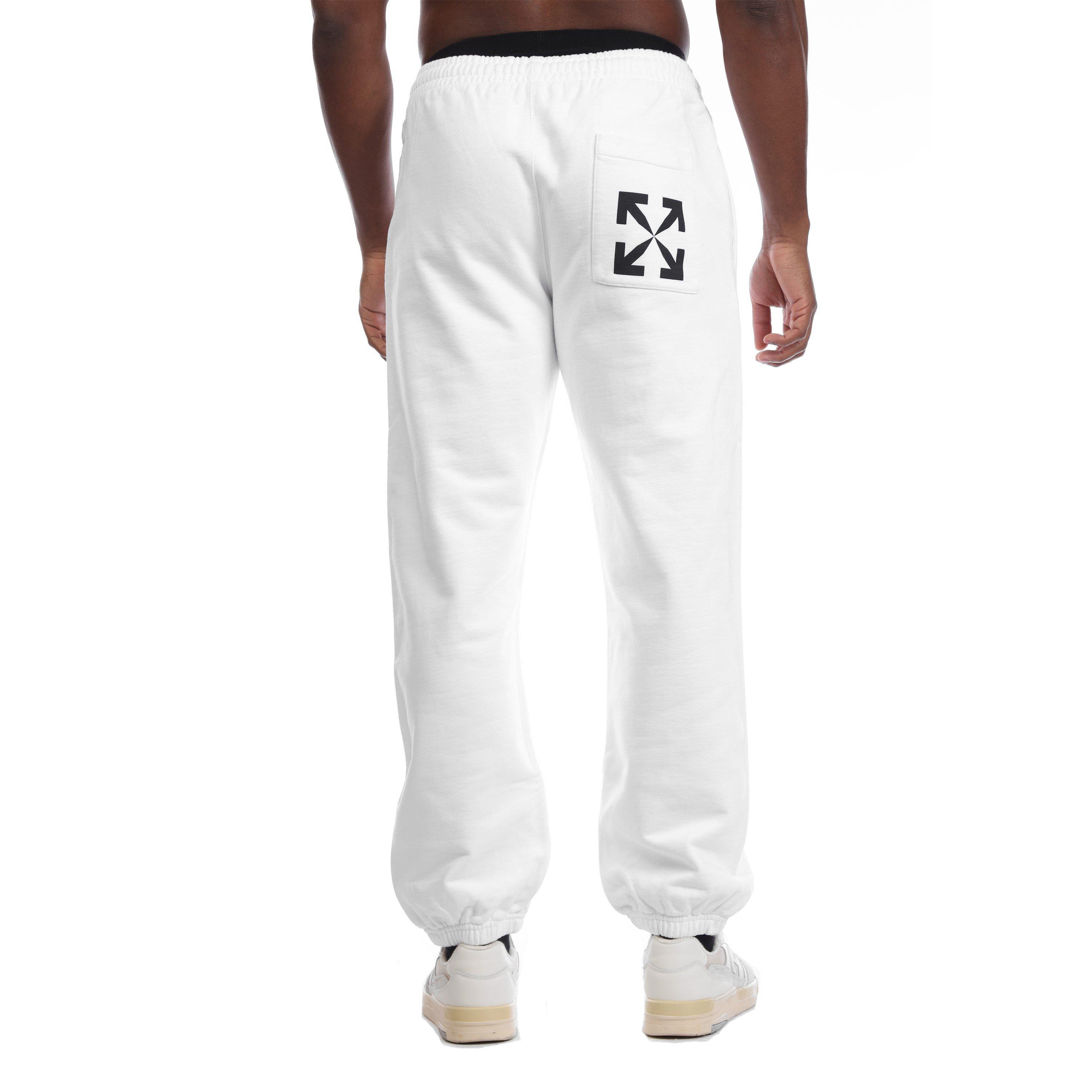 White Black - Off White - Single Arrow Pocket Slim Sweatpants - 4