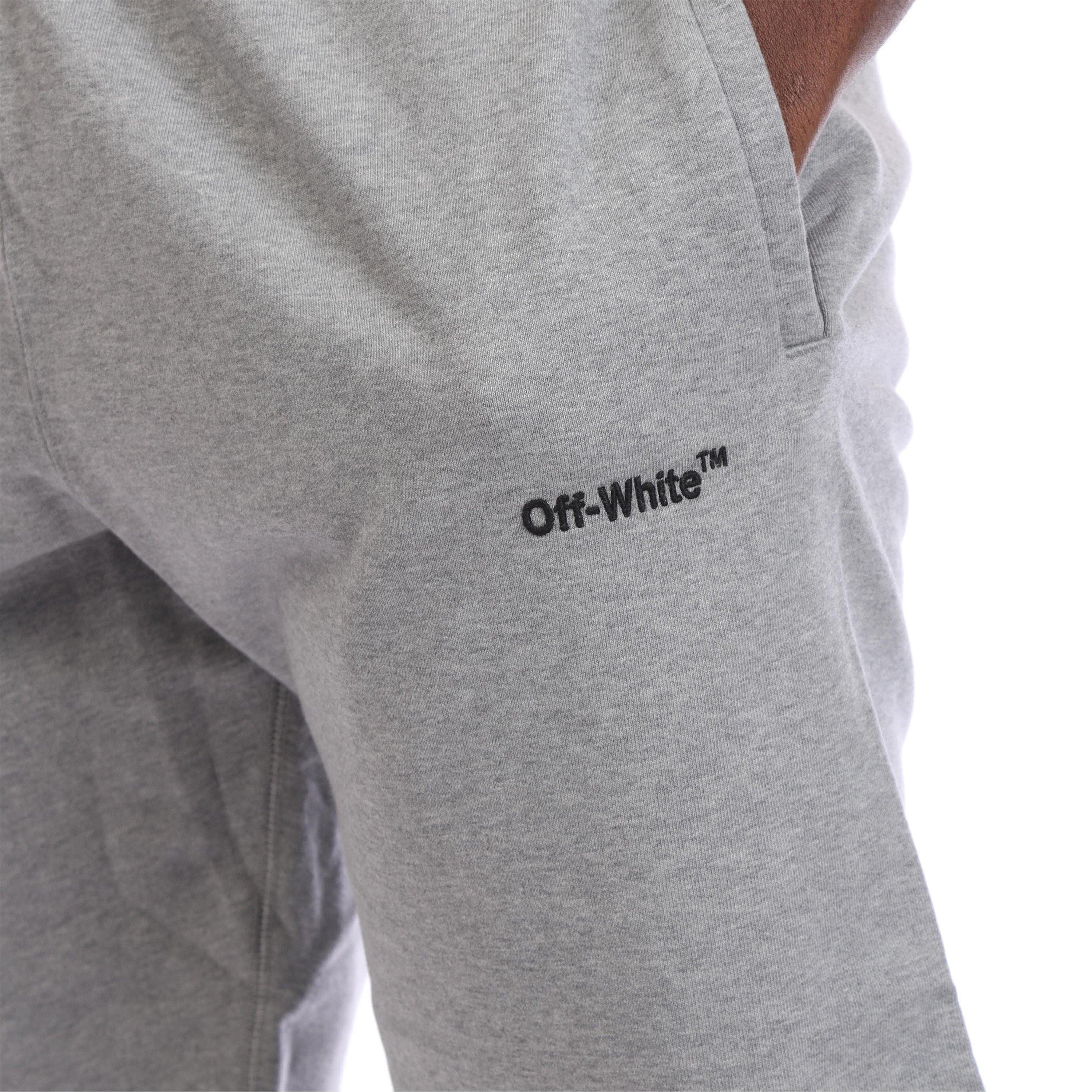 Grey Black - Off White - For All Sweat Shorts - 5