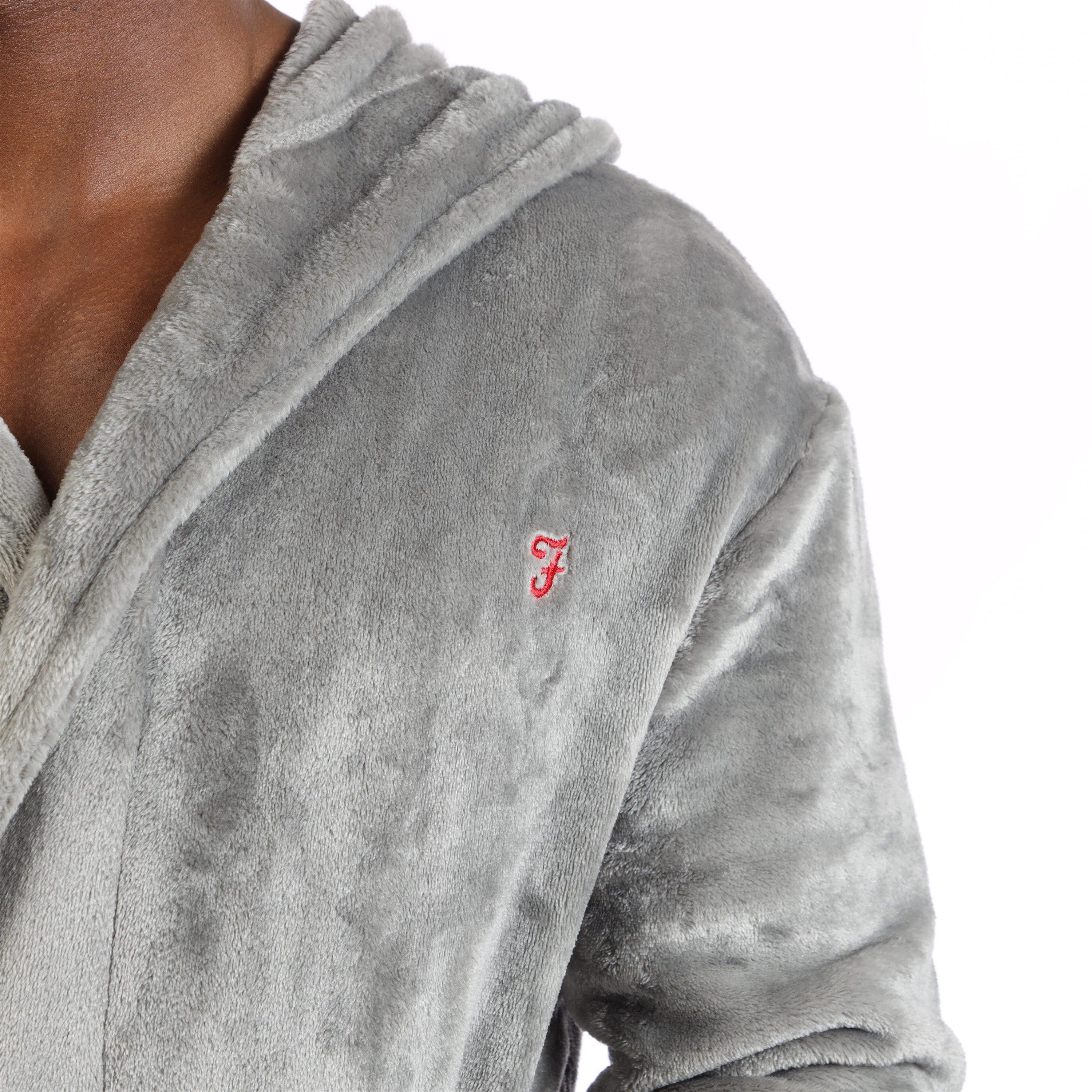 Grey - Farah - Frazier Dressing Gown - 3