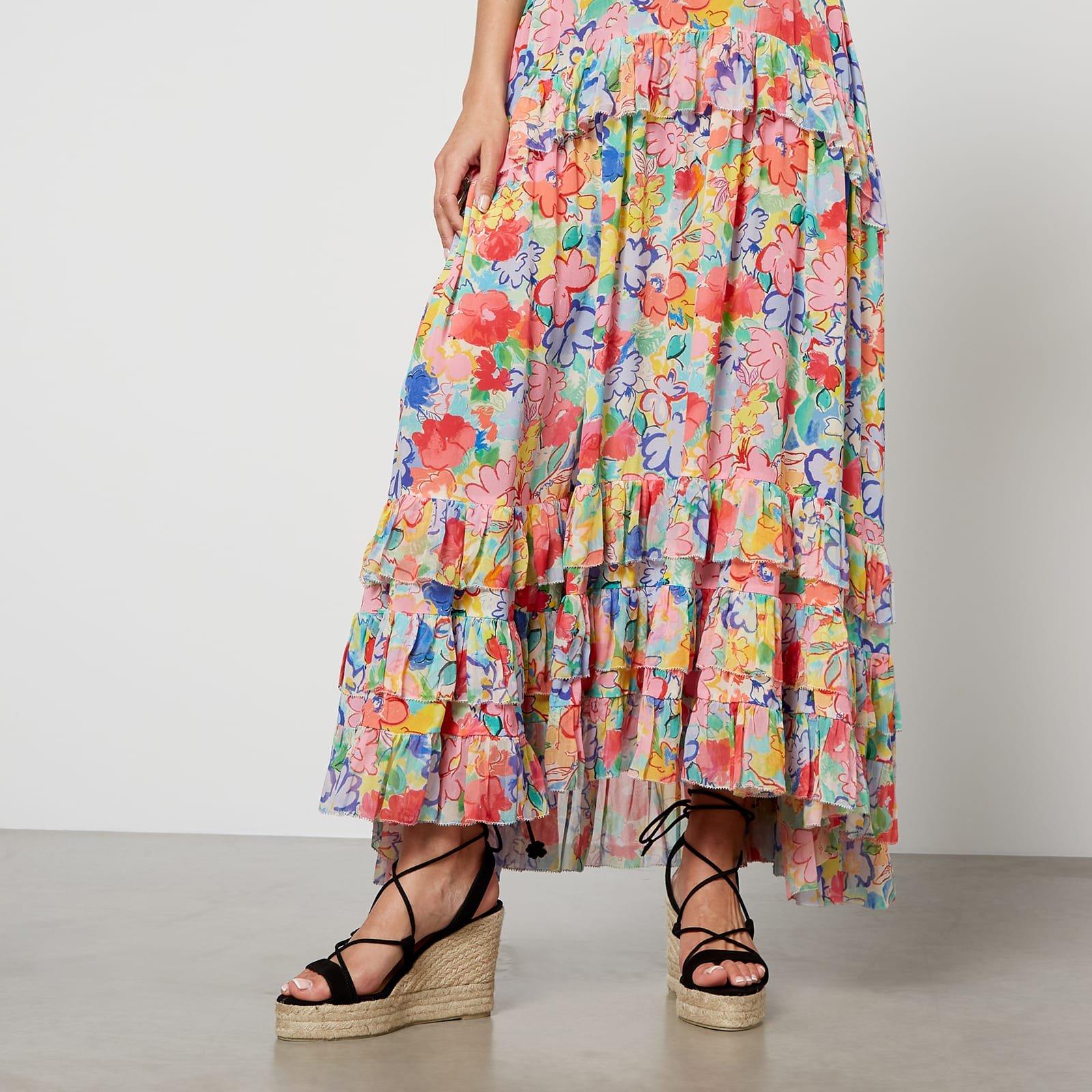 Multi Colour - RIXO - Shireen Midi Dress - 4