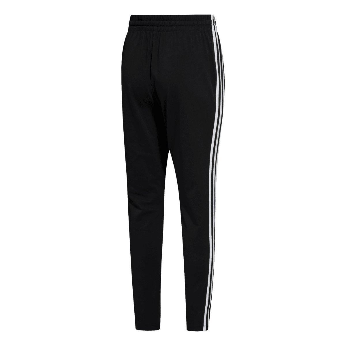 Black - adidas - Essentials Single Jersey Tapered 3 Stripes Joggers - 2