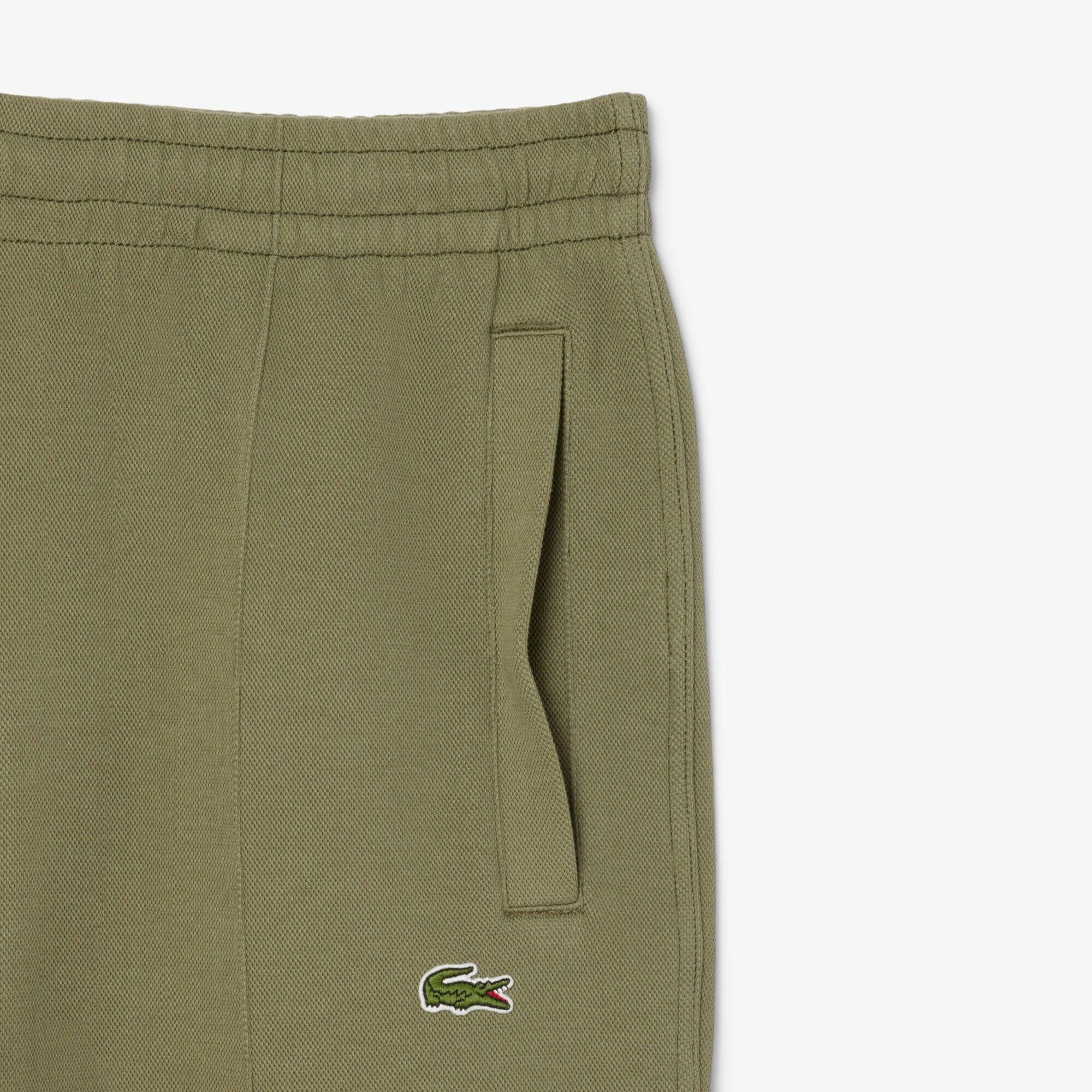 Green - Lacoste - Regular-Fit Pique Sweatpants - 4