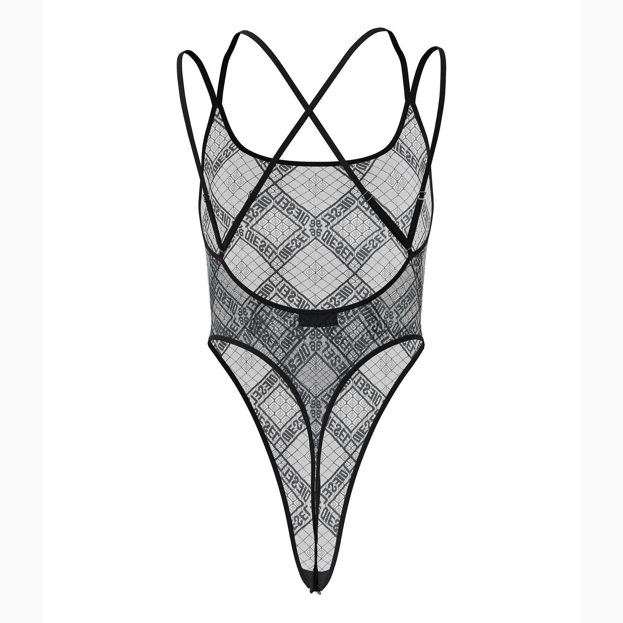 Black - Diesel - Ufby-Brita Body Suit - 2