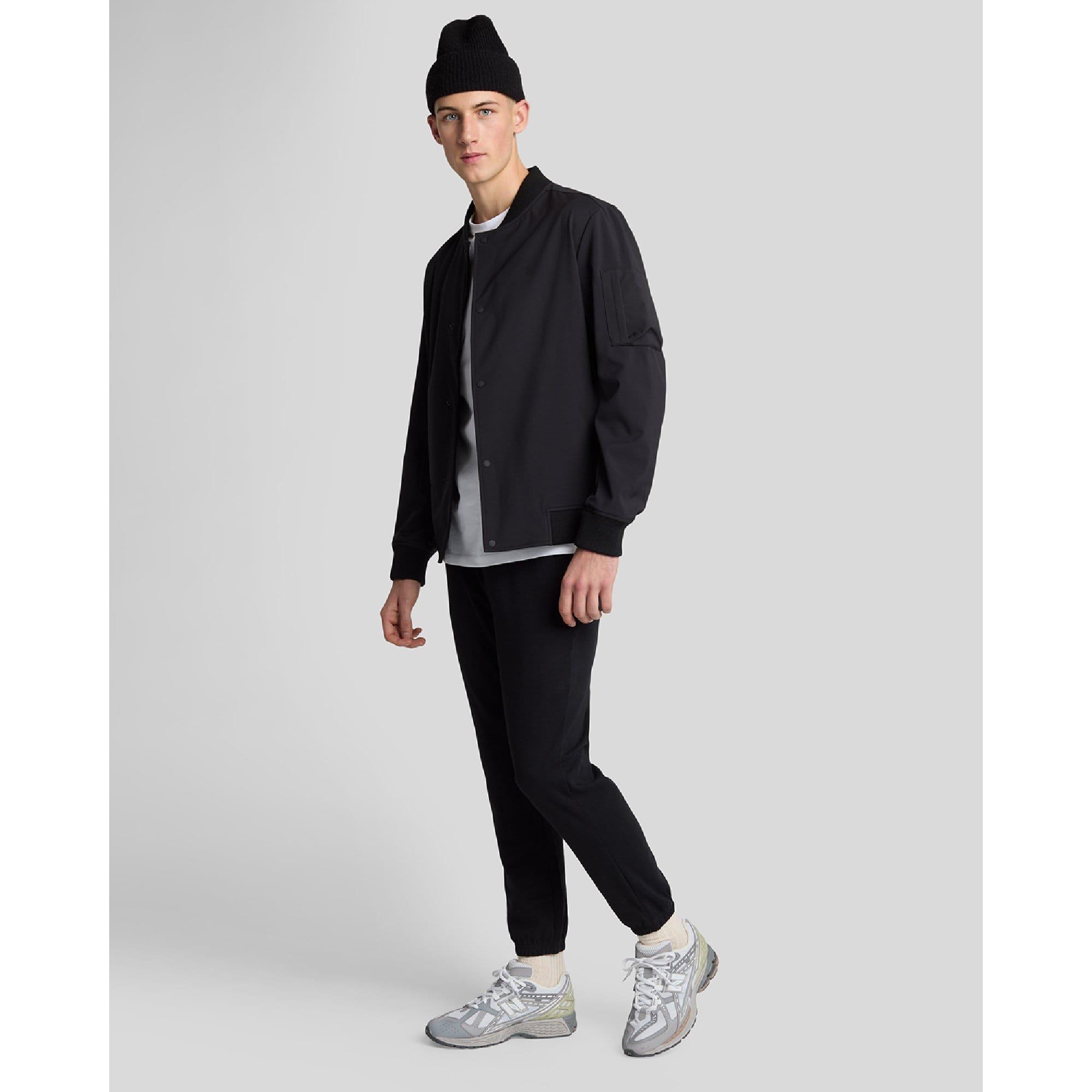 Black - Lyle and Scott - Ribbed Waistband Sweatpants - 1