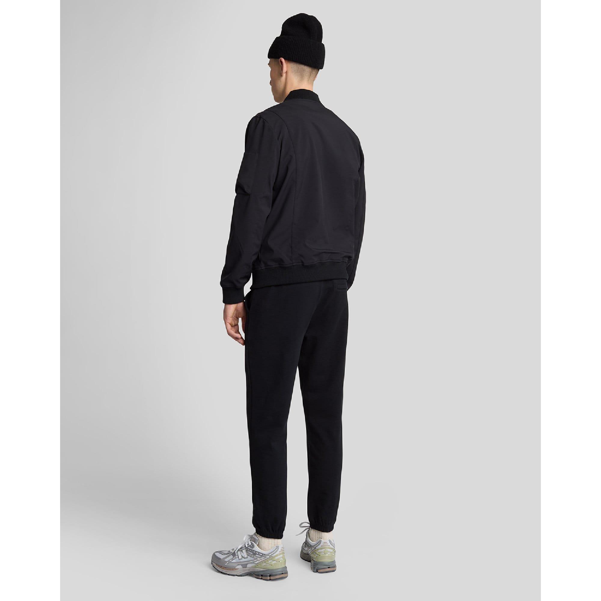 Black - Lyle and Scott - Ribbed Waistband Sweatpants - 2