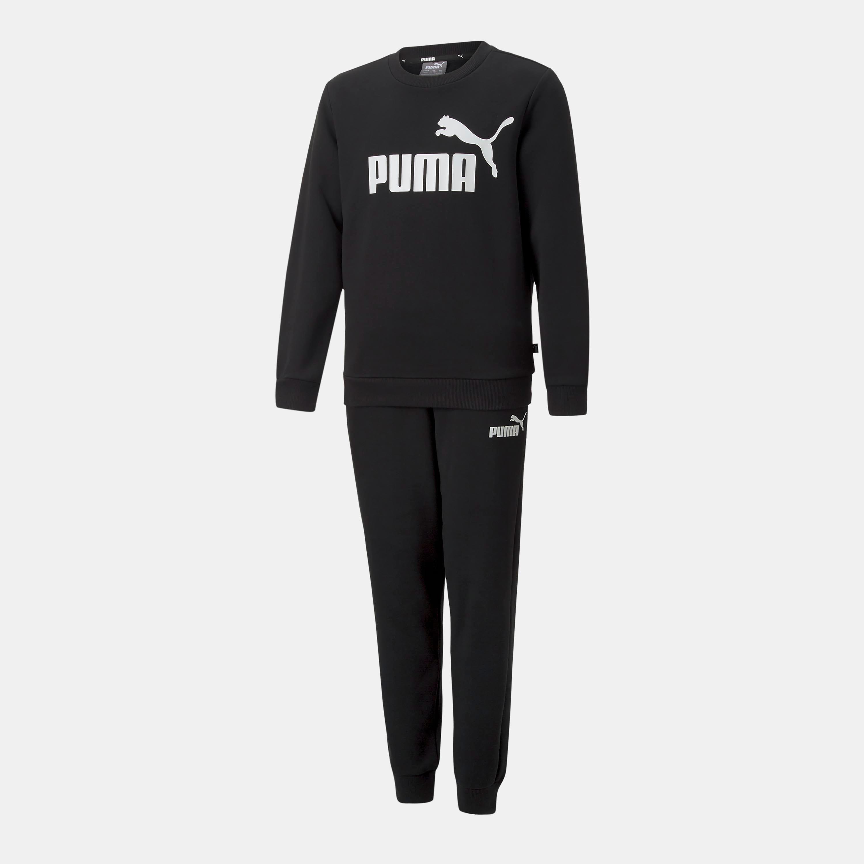 Black - Puma - Number 1 Logo Sweat Suit Fl B - 1
