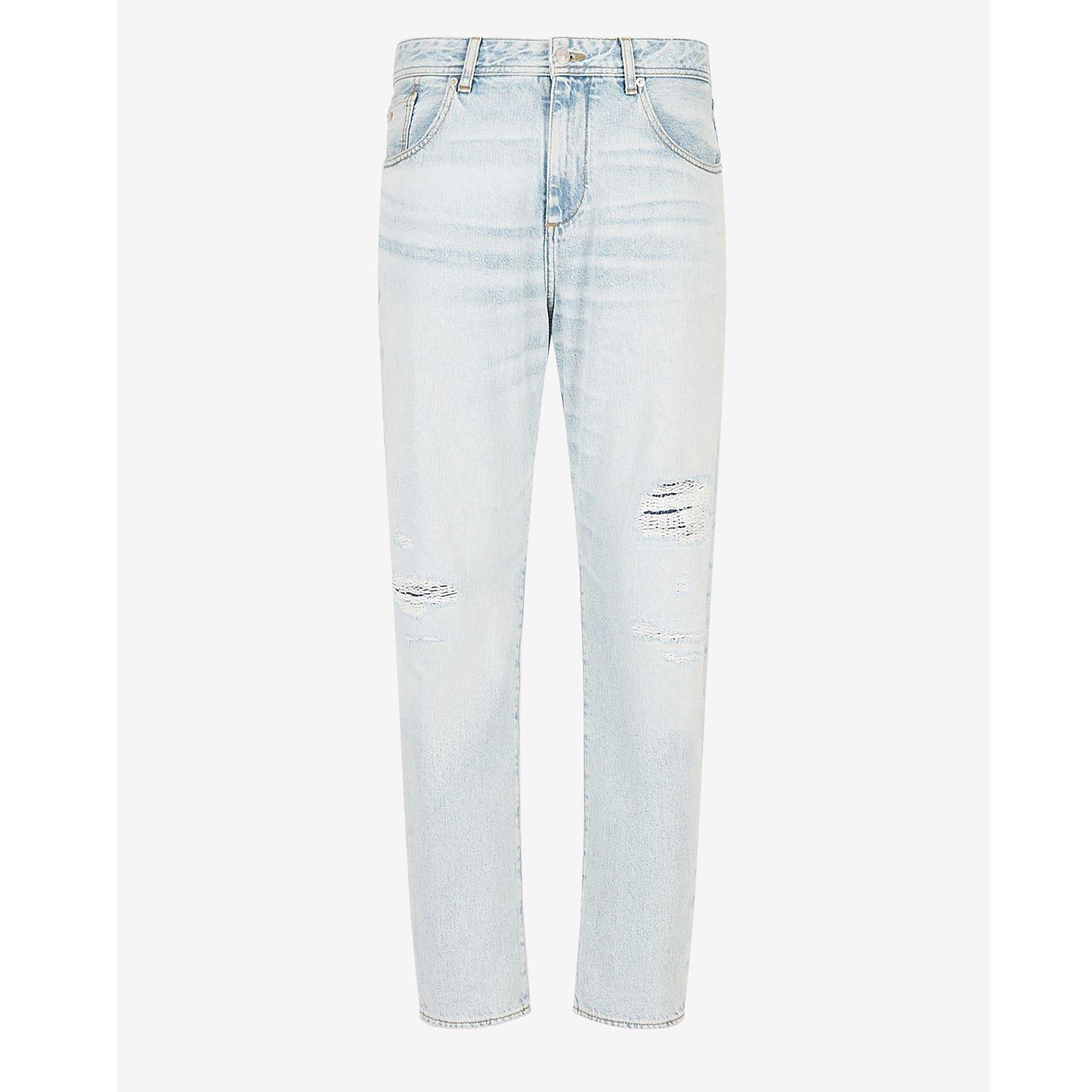 Indigo - Armani Exchange - J90 Carrot-Fit Jeans - 1