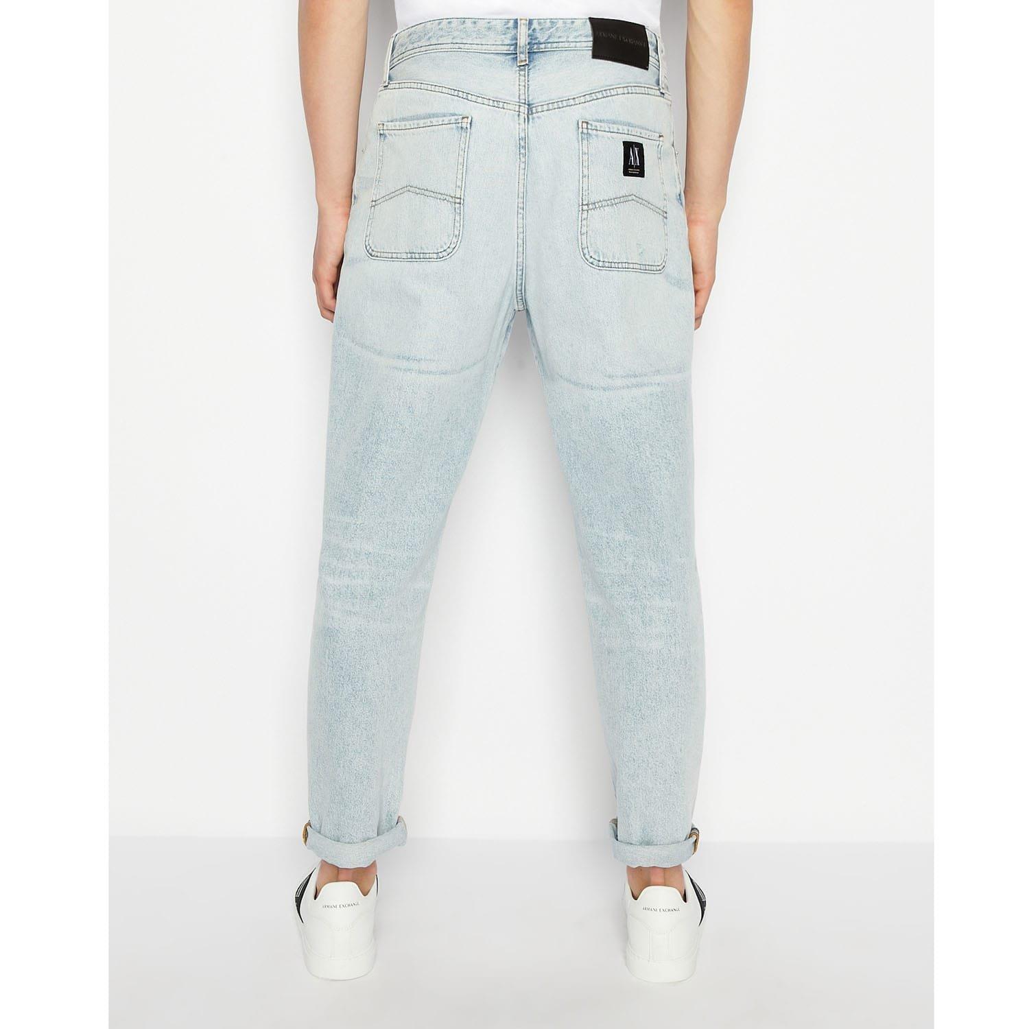 Indigo - Armani Exchange - J90 Carrot-Fit Jeans - 2