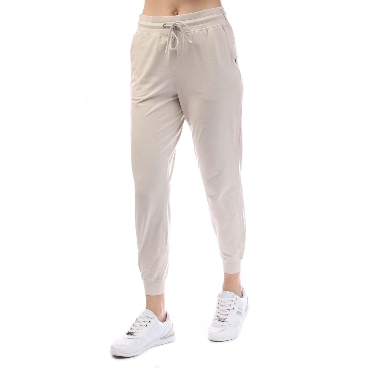Multi Colour - DKNY - Cropped High Rise Slim-Fit Jogger - 3