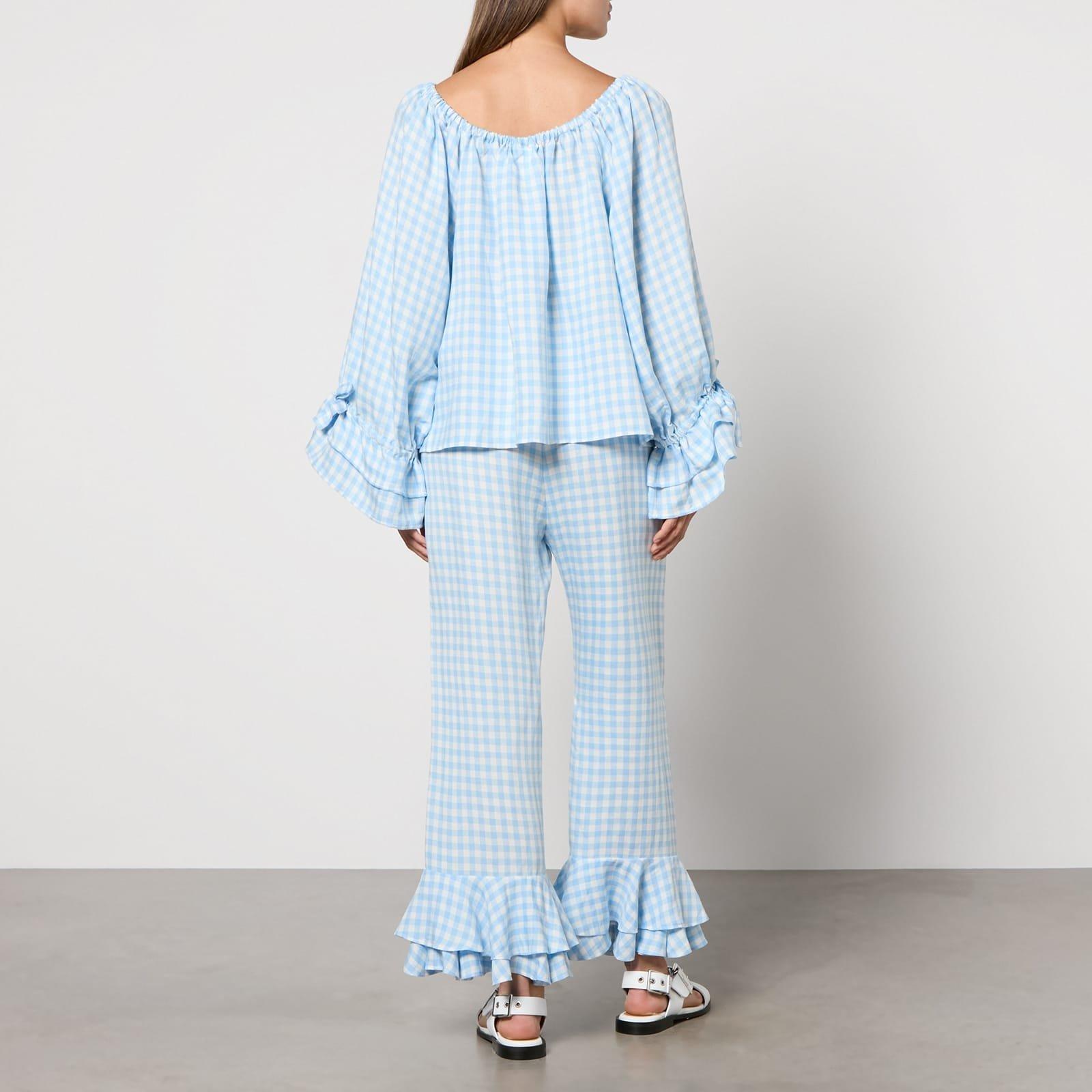 Blue - Sleeper - Cha Cha Linen Lounge Set - 2