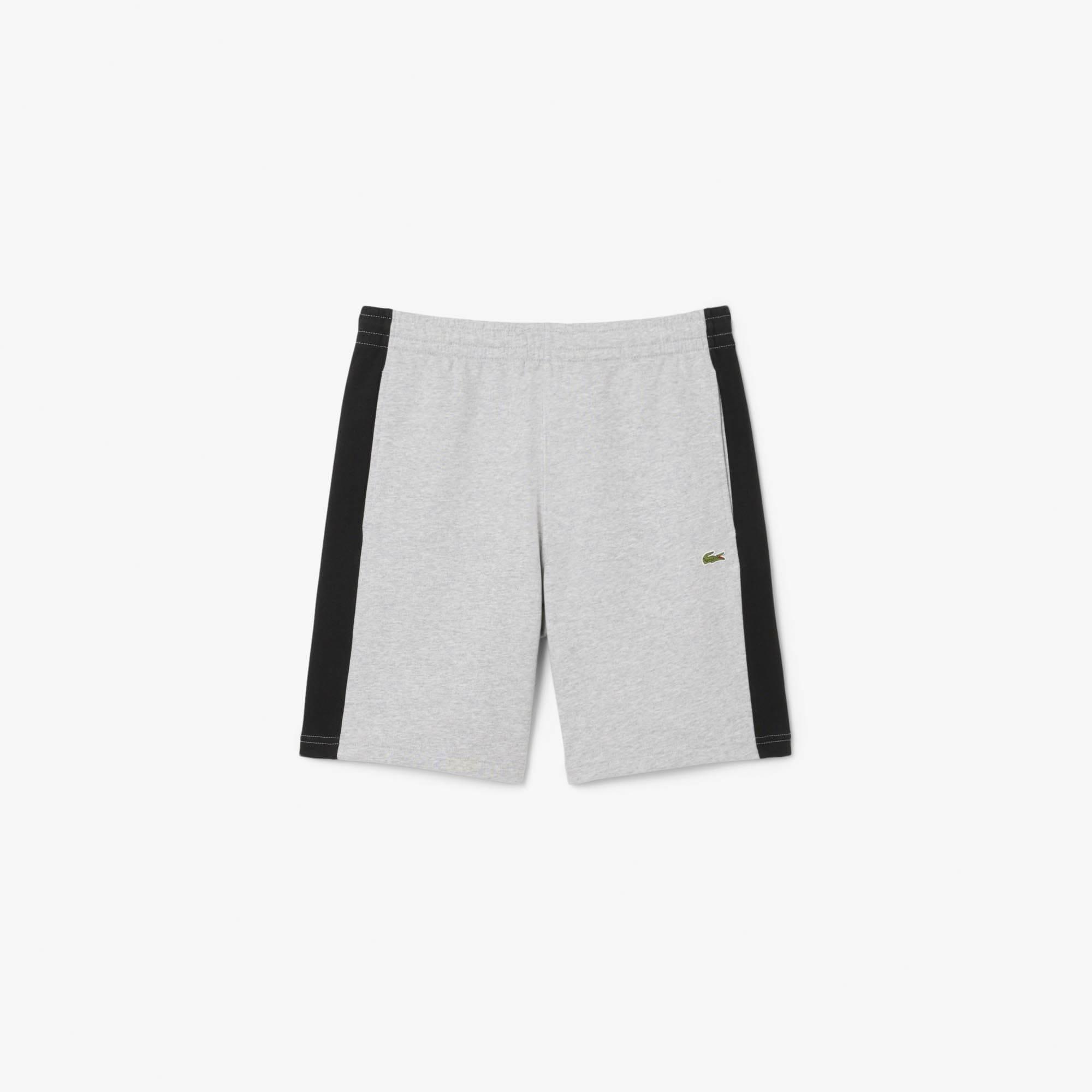 Lacoste Cotton Fleece Colour Block Shorts