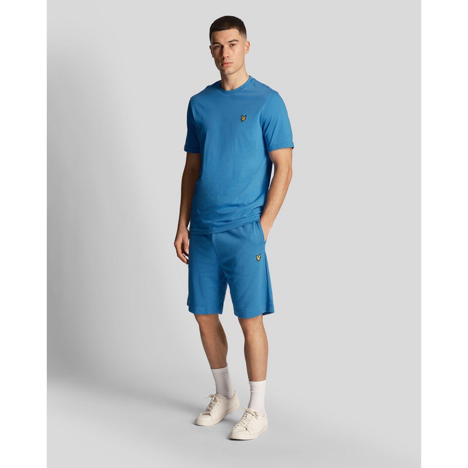 Blue - Lyle and Scott - Sweat Shorts - 2