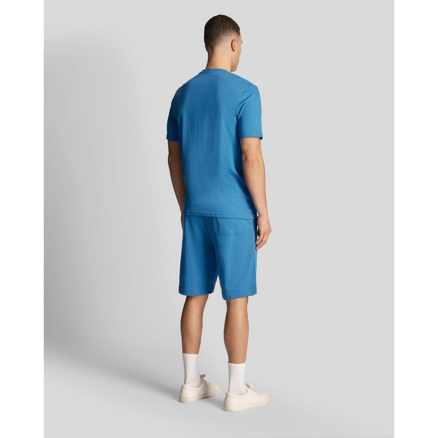 Blue - Lyle and Scott - Sweat Shorts - 3