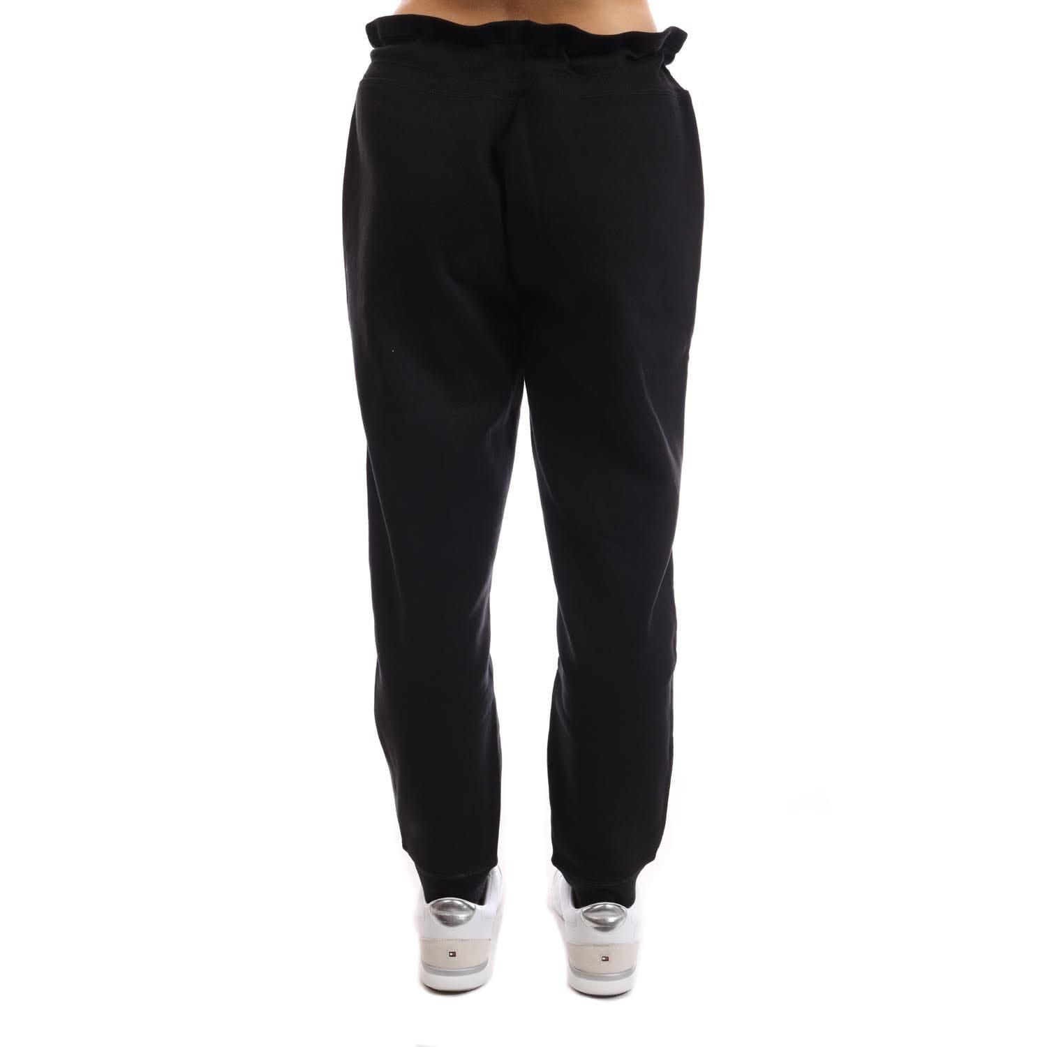 Black - DKNY - Embelleshed Logo Jogger Pant with Pockets - 3
