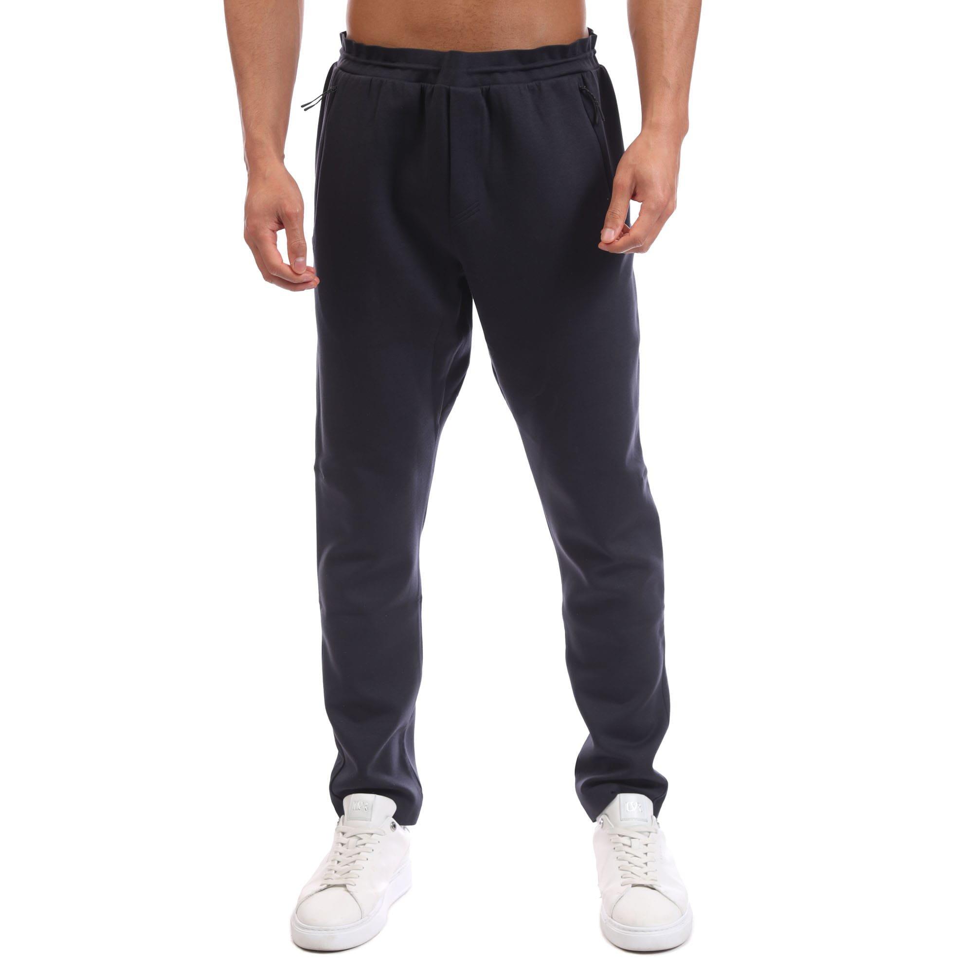 Dark Blue - Boss - Hicon DesertTech Tracksuit Bottoms - 1