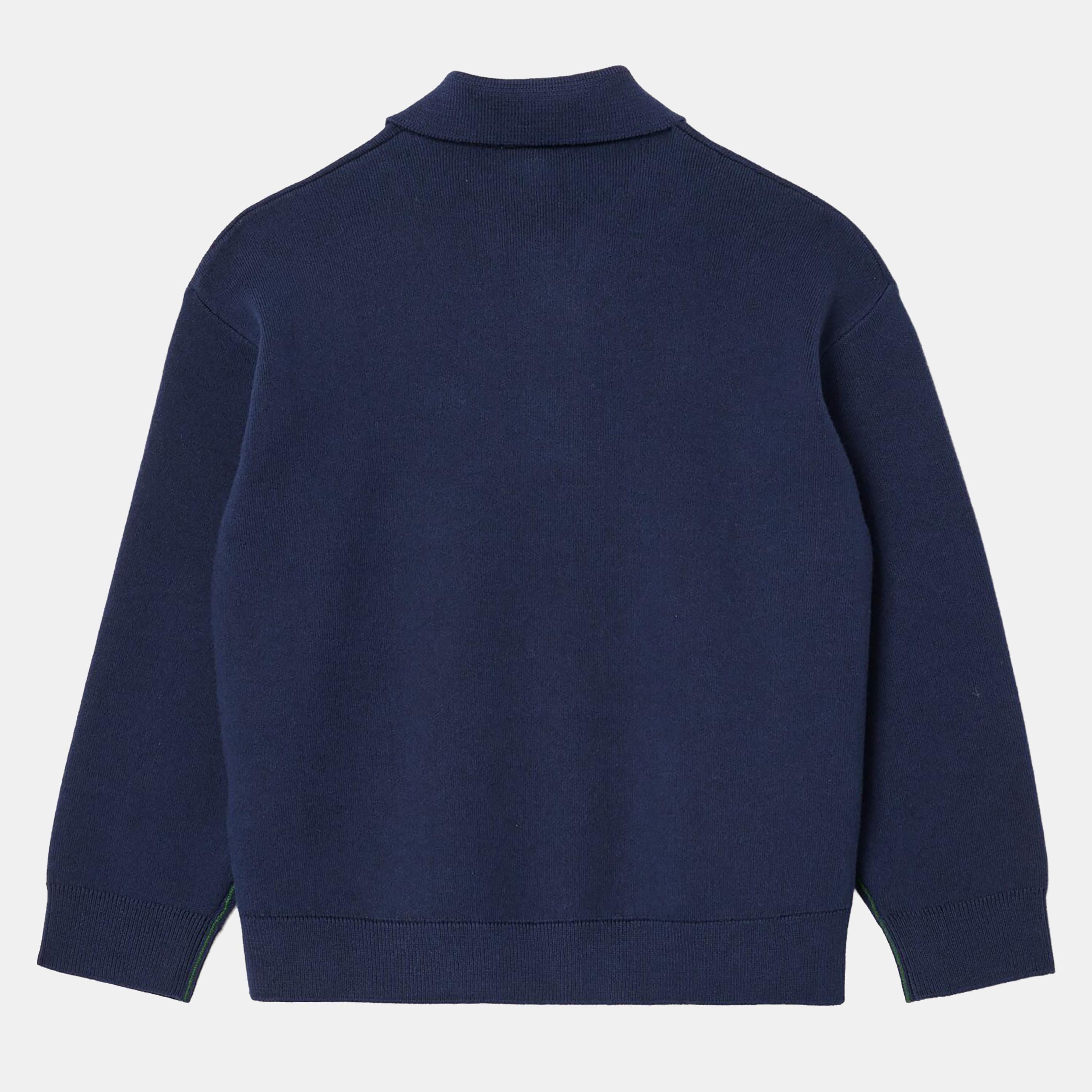 Navy - Lacoste - Long Sleeve Polo Shirt - 2