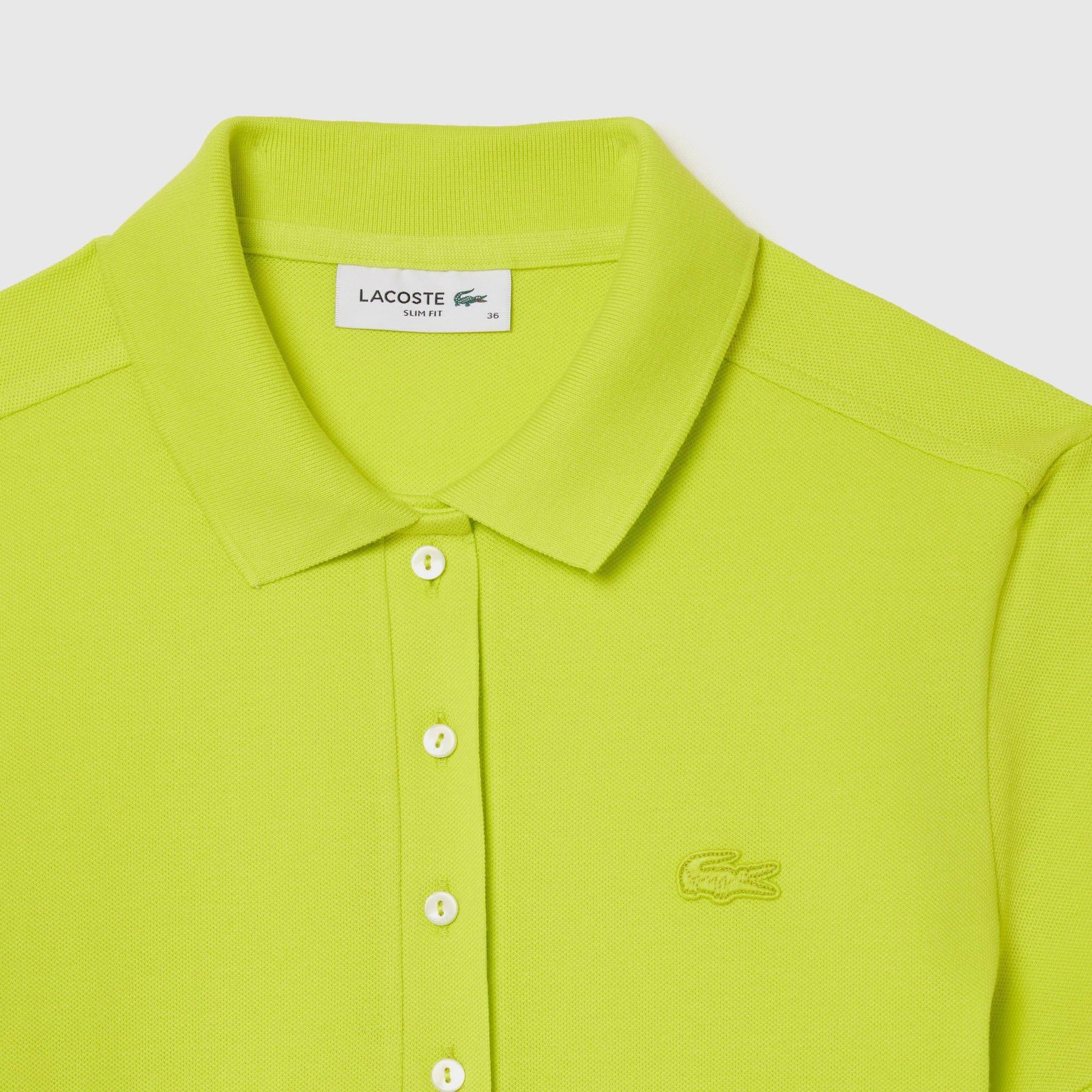Yellow - Lacoste - L.12.D Slim-Fit Polo Shirt - 3
