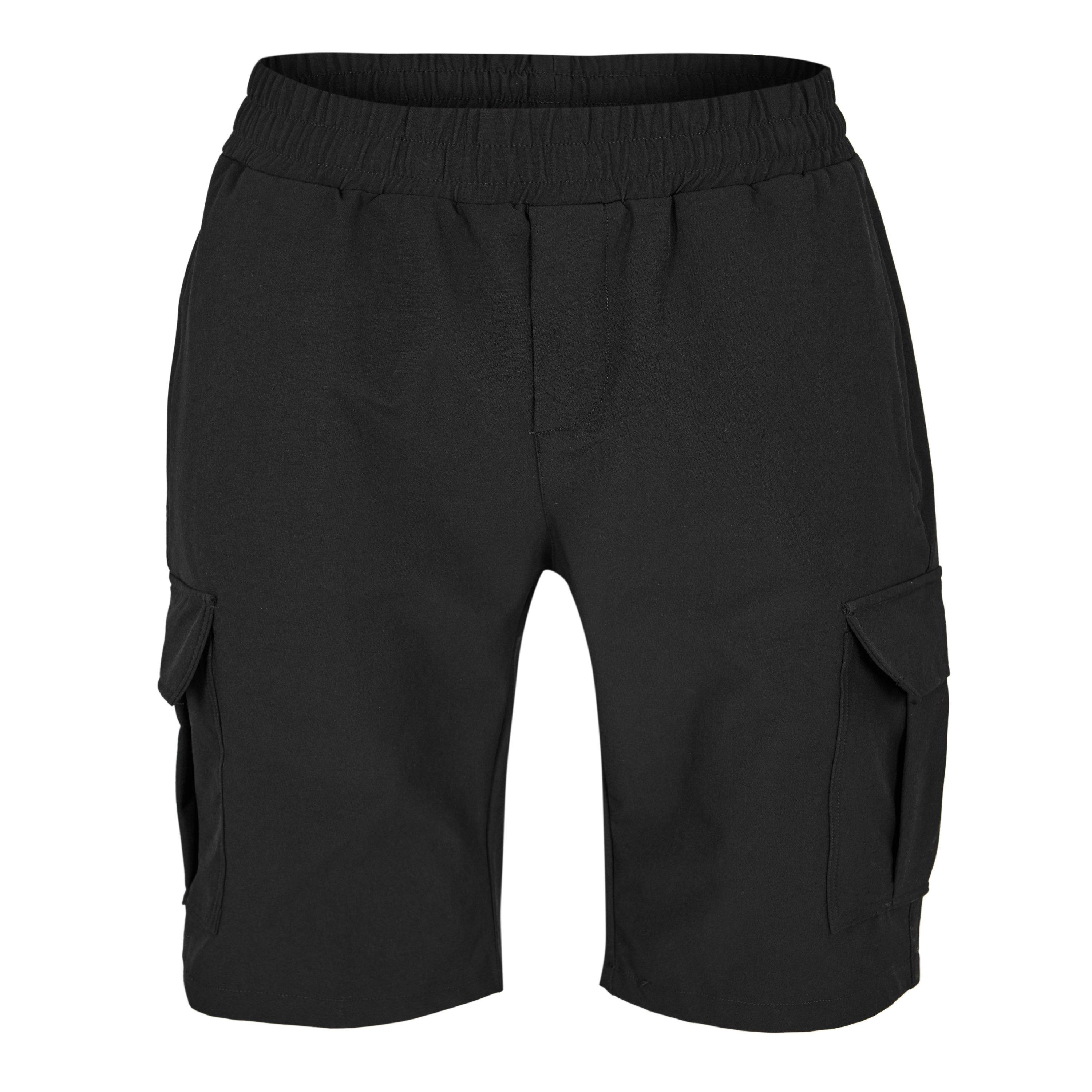 Black - CAPO - Men's Utility Cargo Shorts - 1