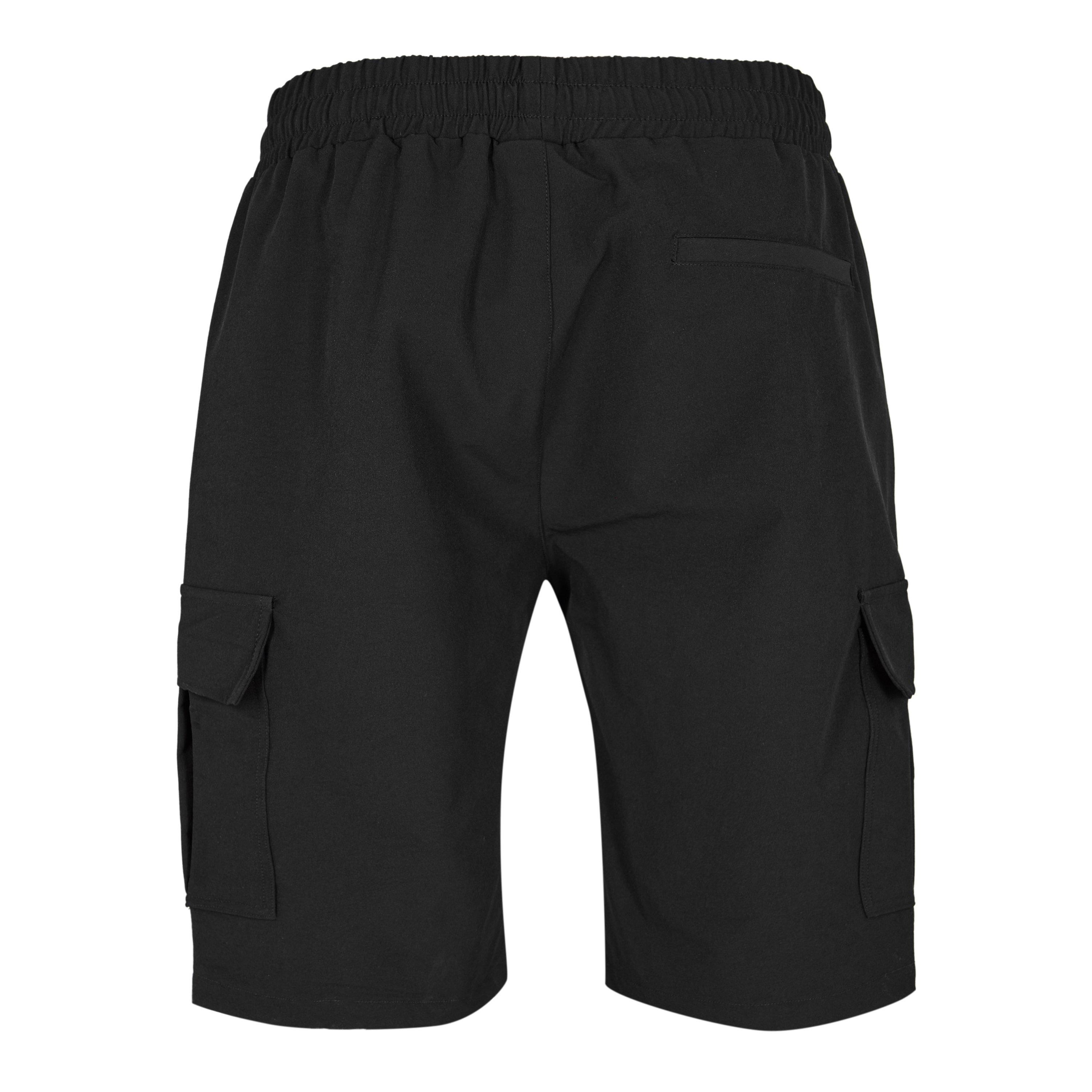 Black - CAPO - Men's Utility Cargo Shorts - 2